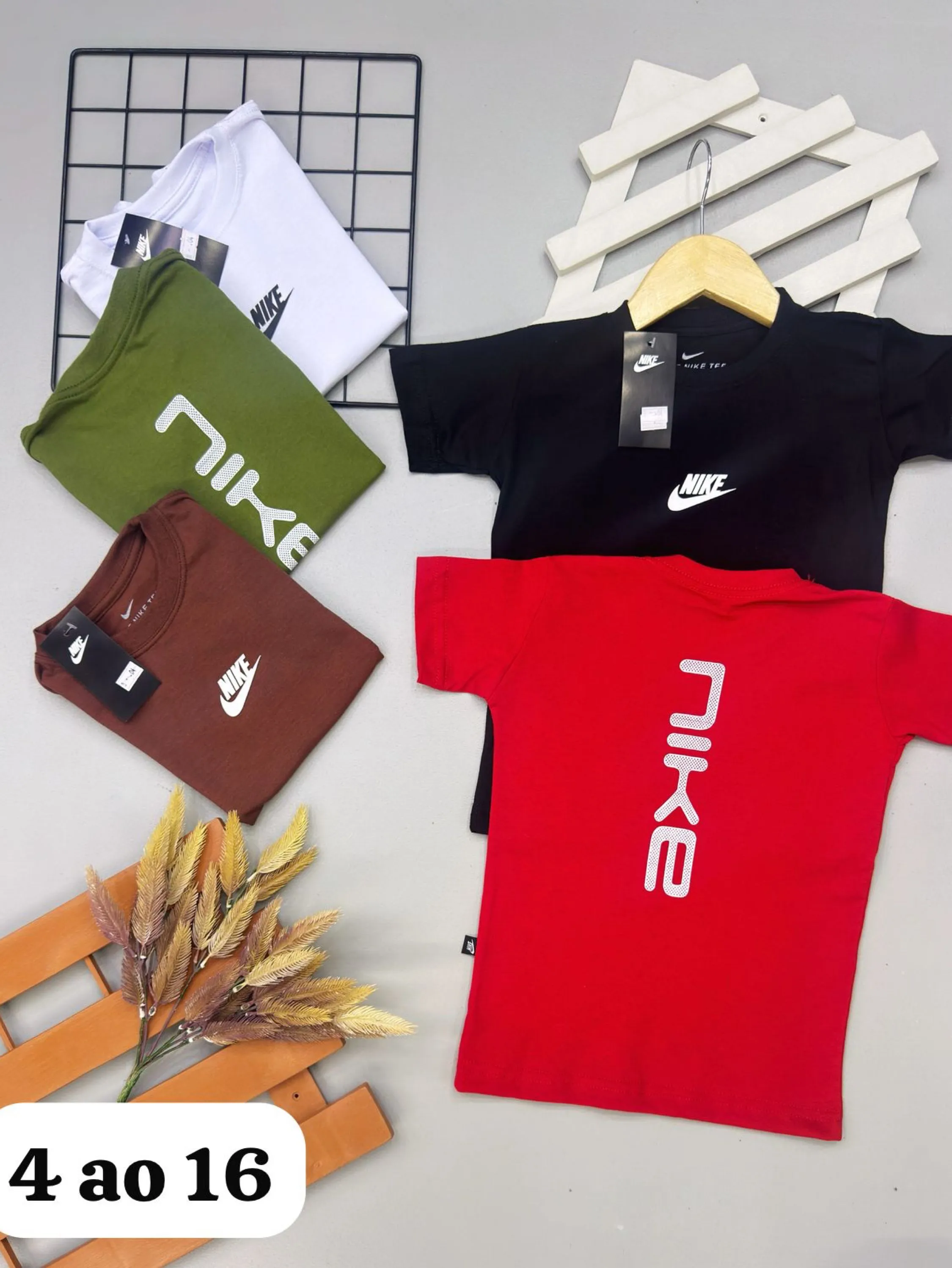 Camiseta nike infantil /juvenil malha peruana