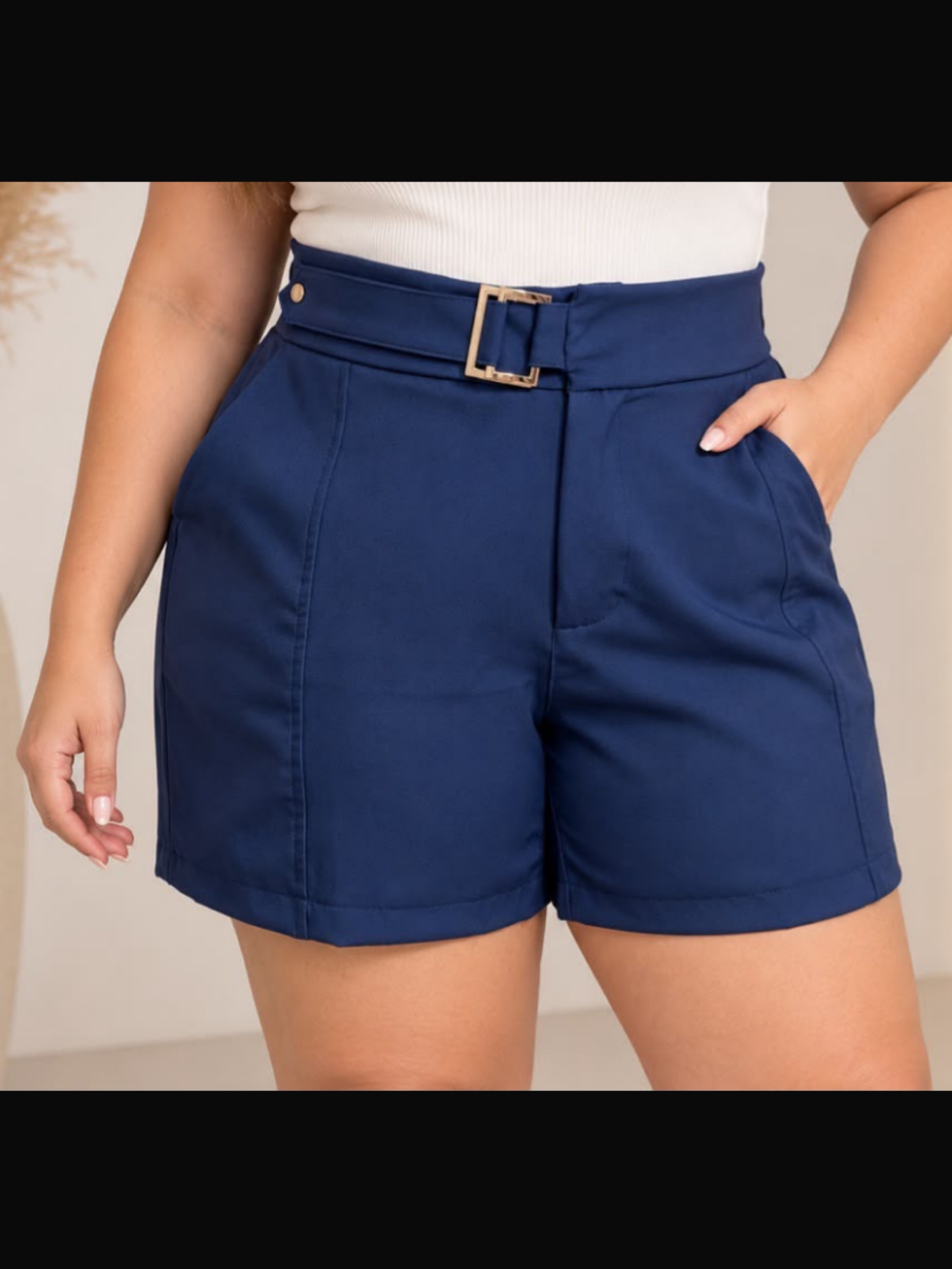 Shorts saia Plus size Bia