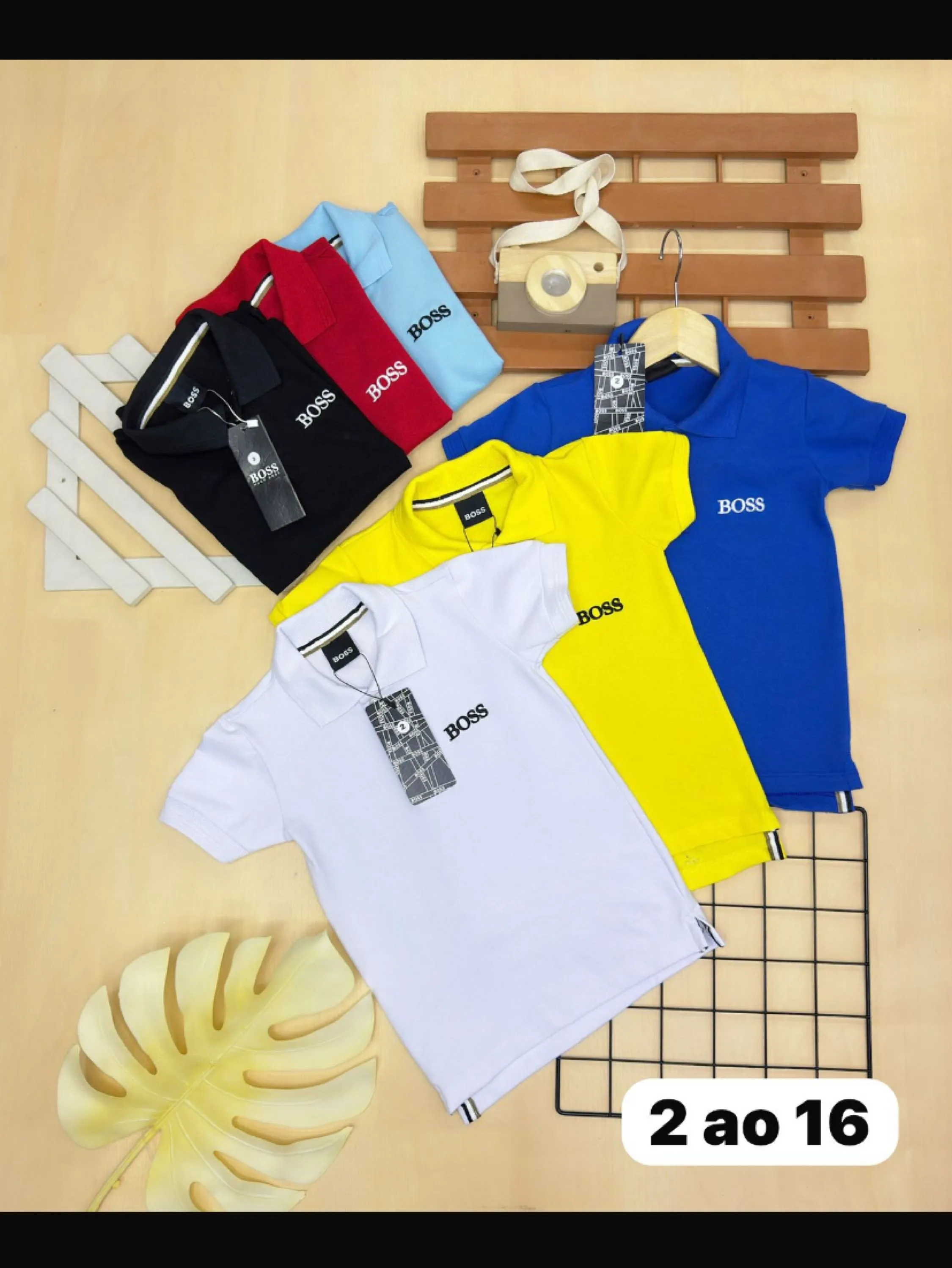 Camiseta polo Boss infantil /juvenil