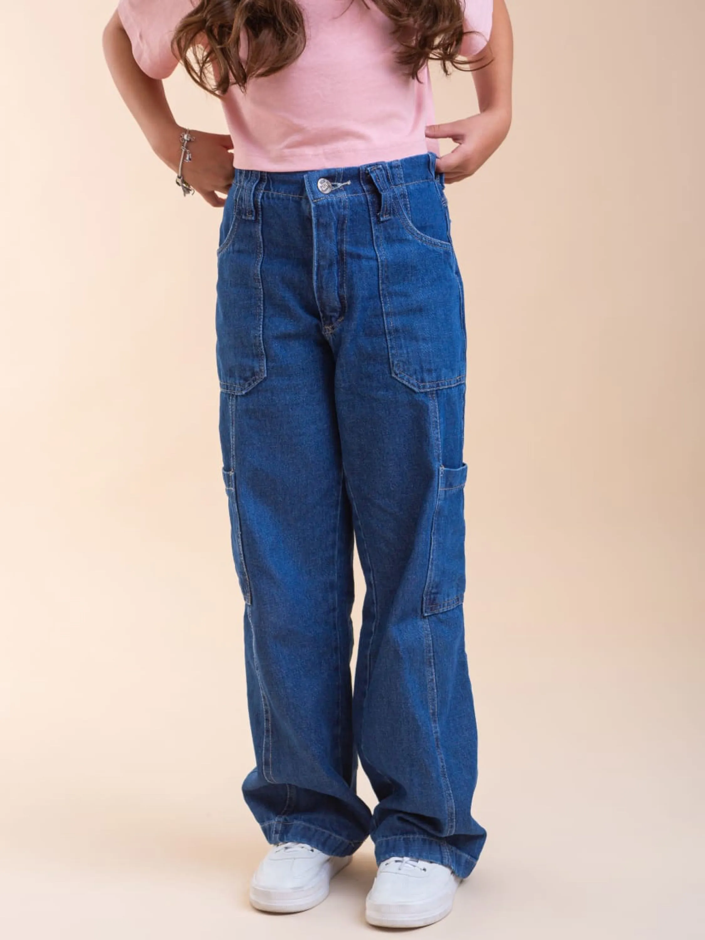 Calça jeans juvenil