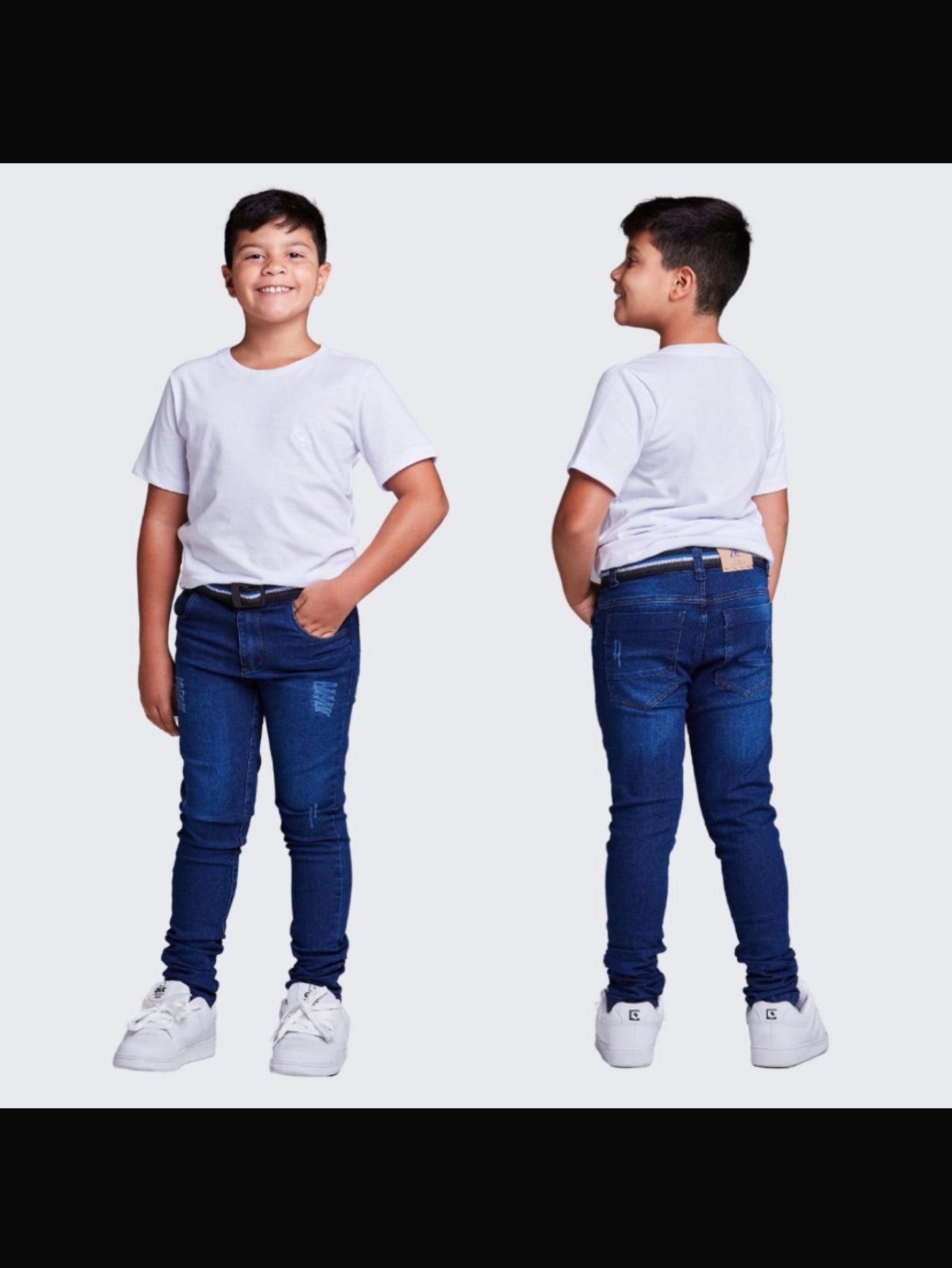 Calça jeans Skinny Juvenil