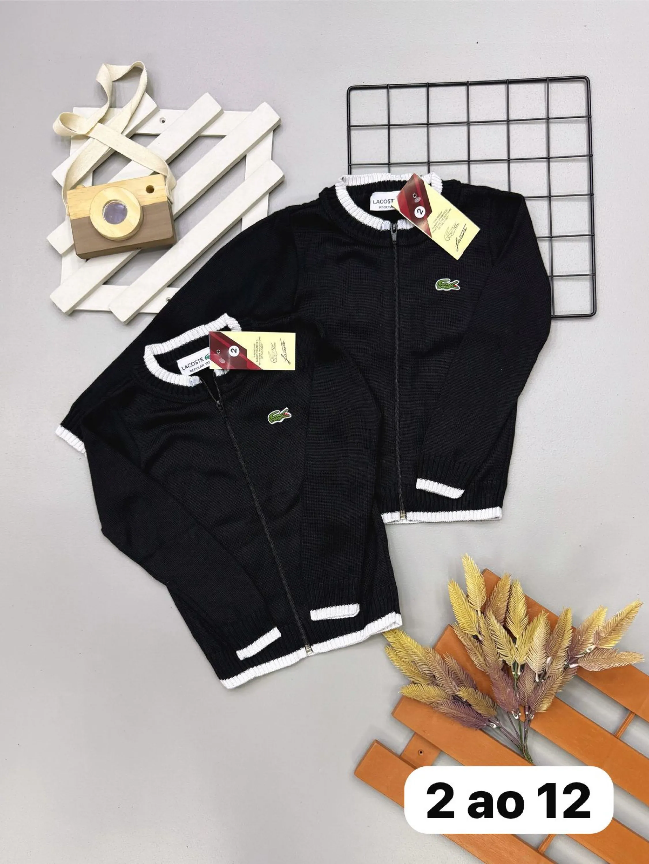 Suéter Lacoste infantil/juvenil