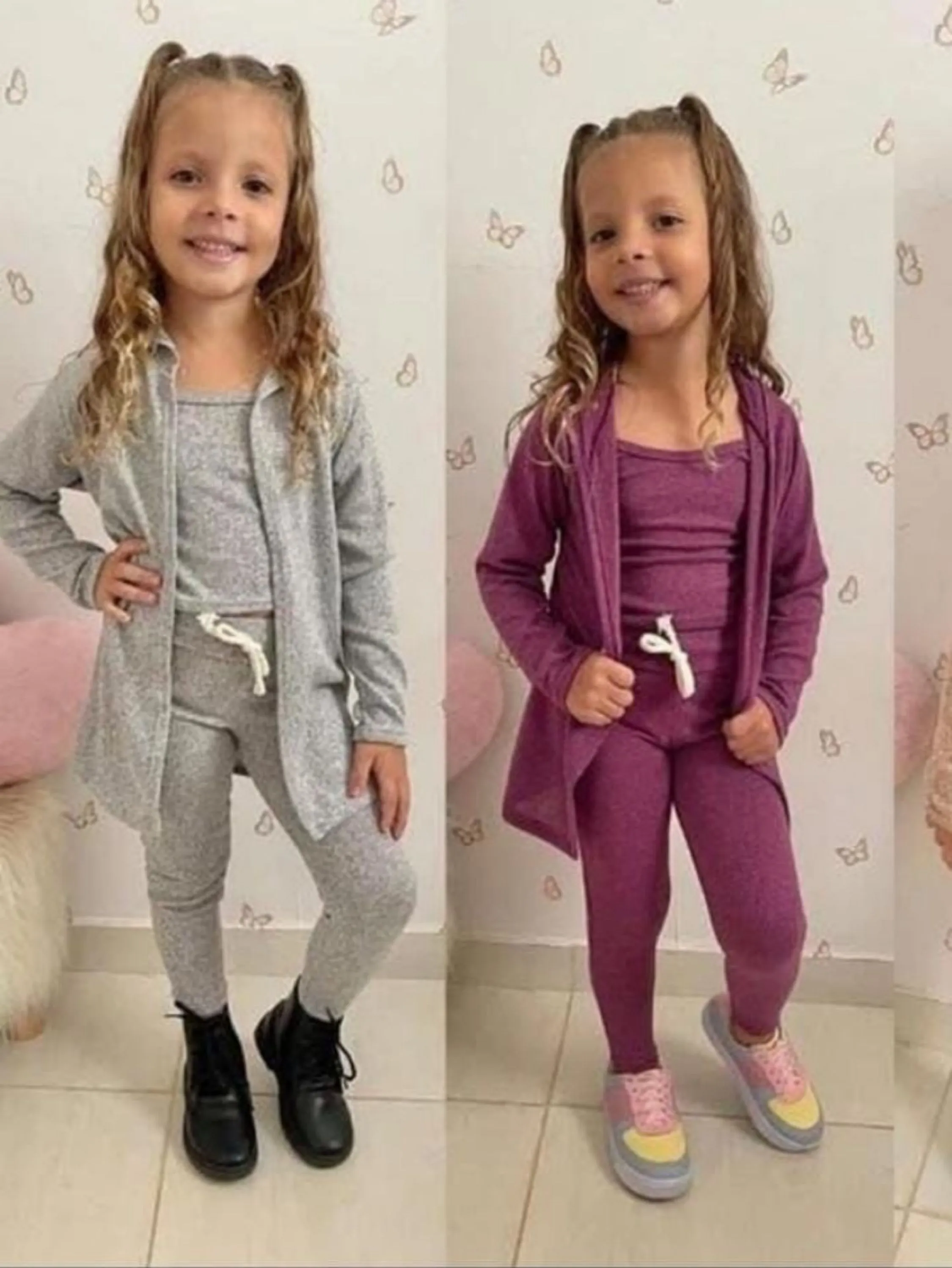 Trijunto infantil tecido Lanzinha
