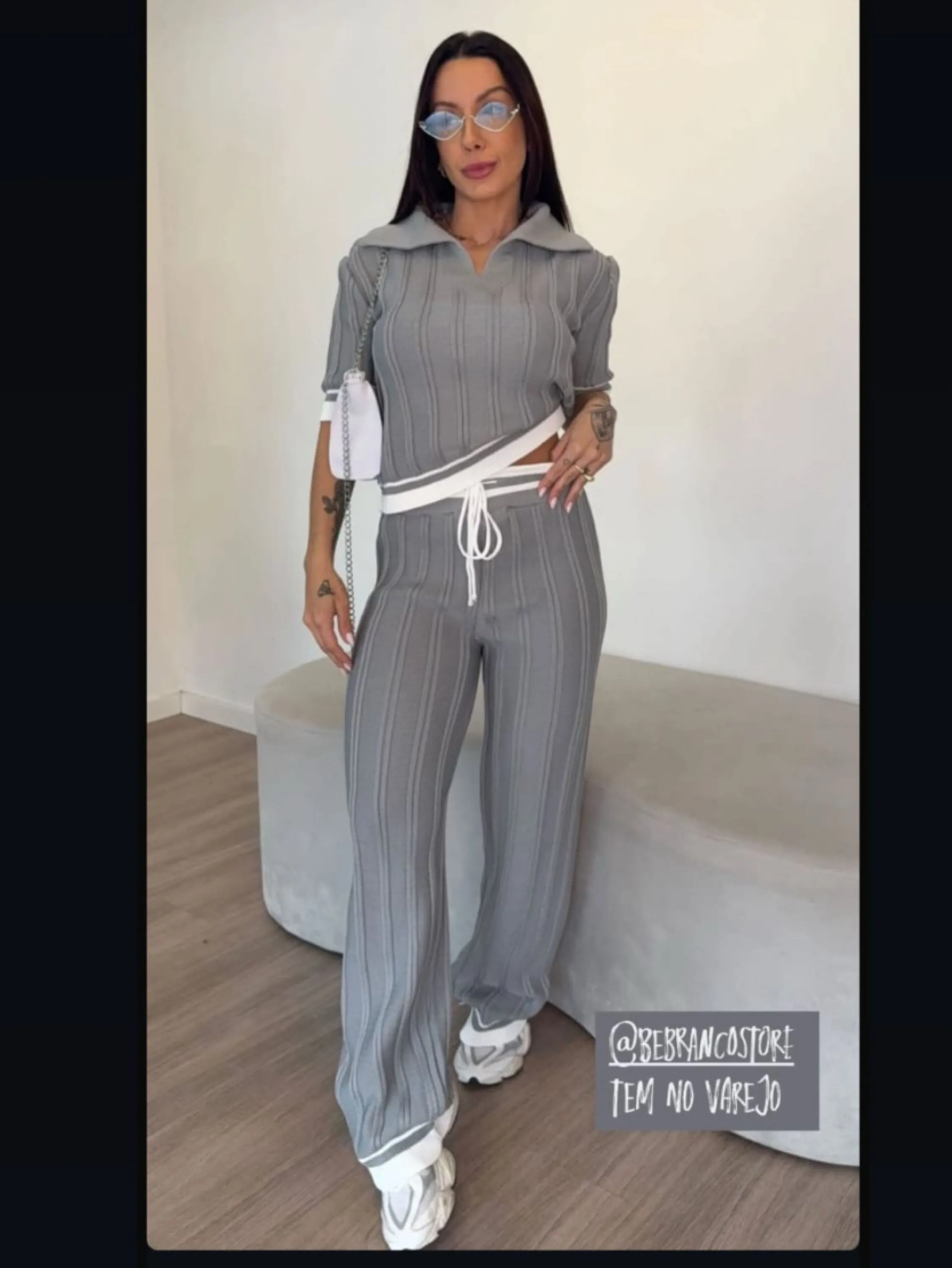 Conjunto Esmeralda em fio modal veste até 42