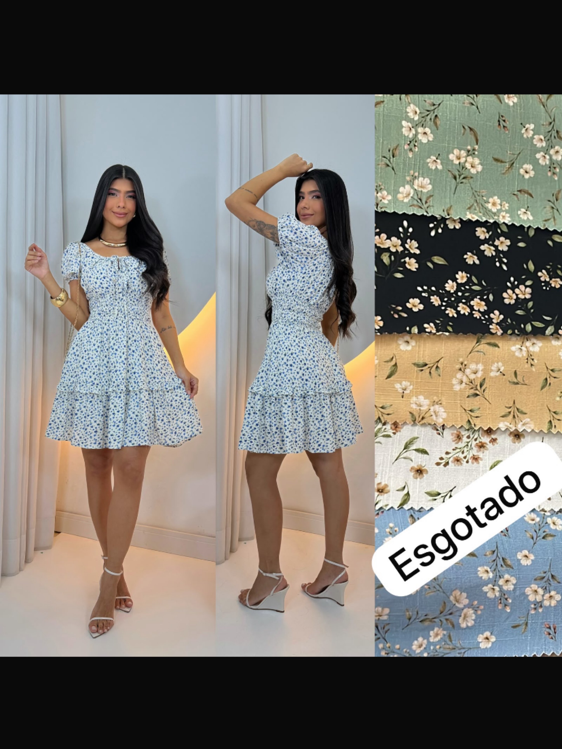 Vestido Hana curto