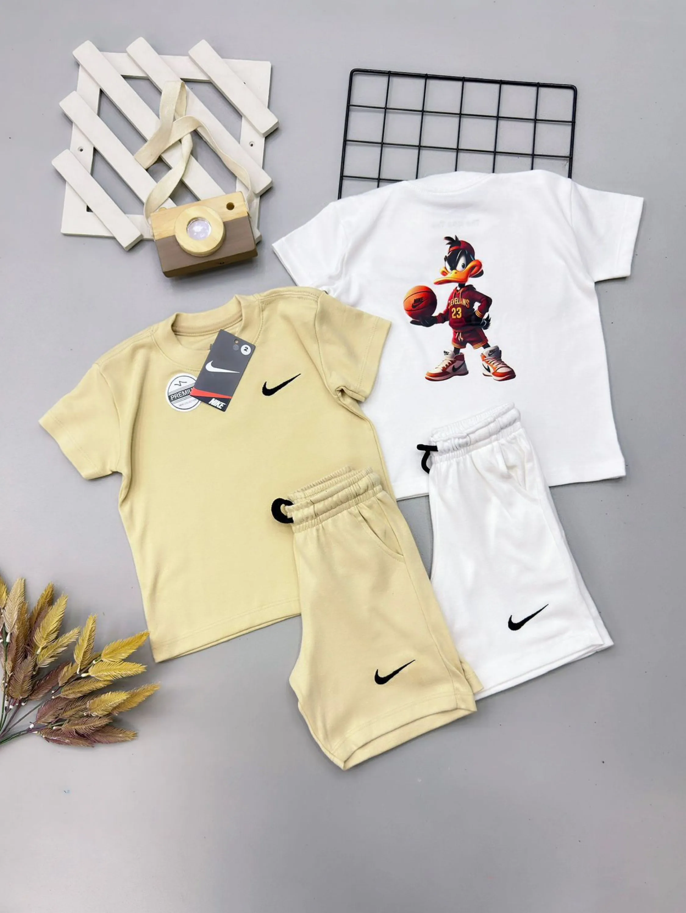Conjunto Nike shorts e camiseta infantil /juvenil