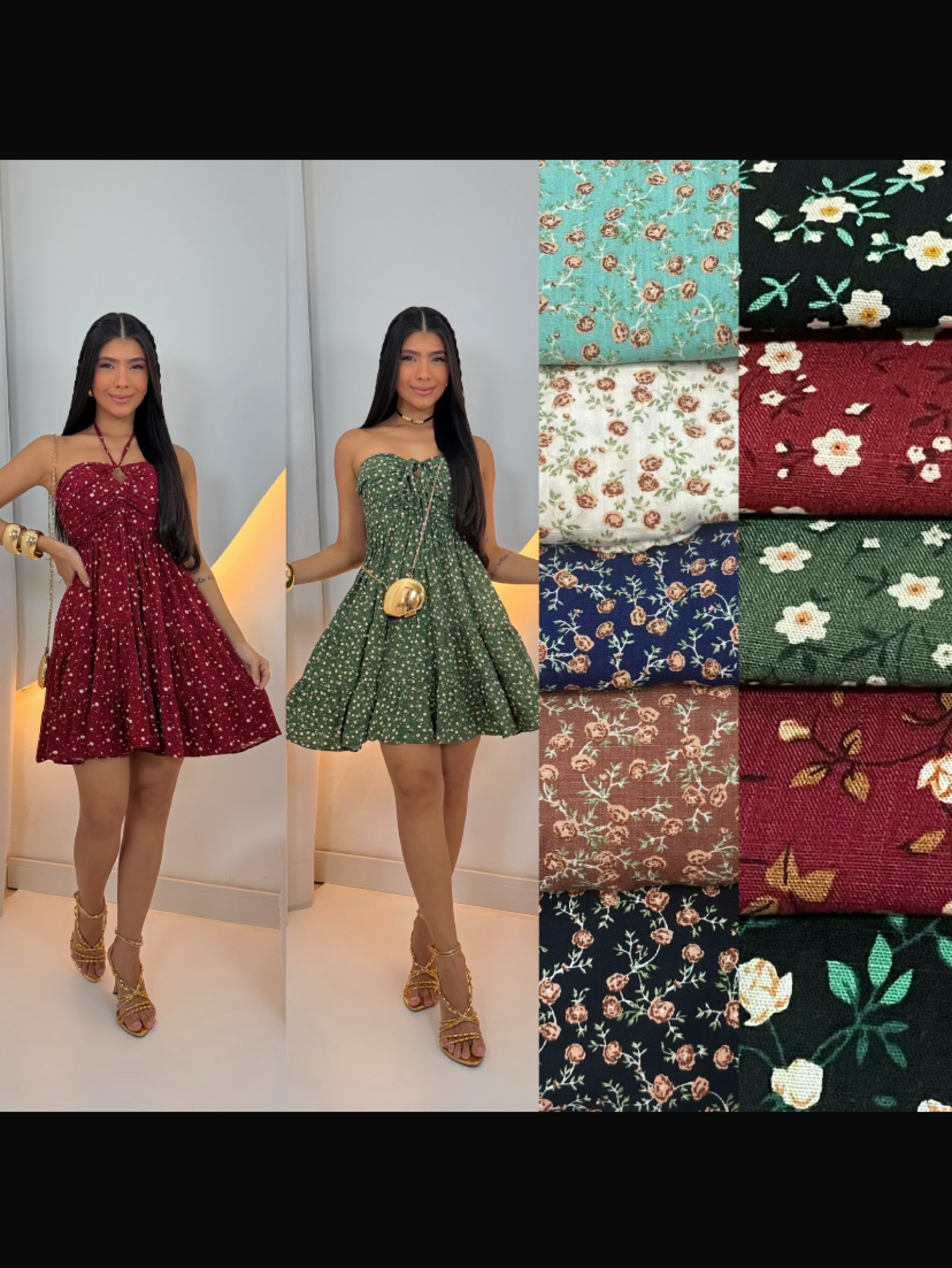Vestido curto multiformas