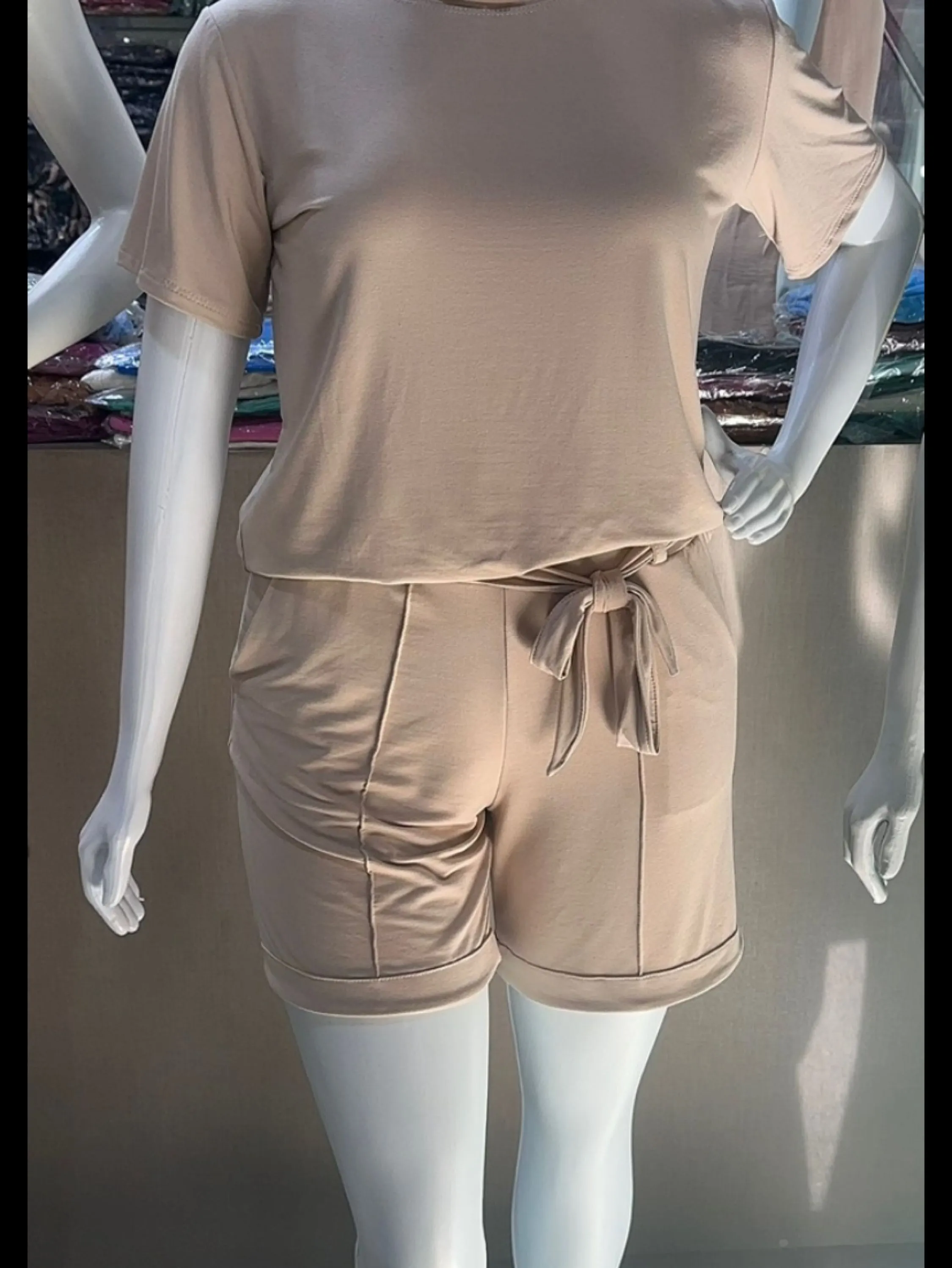 Conjunto Shorts em moletinho premium (Duda)