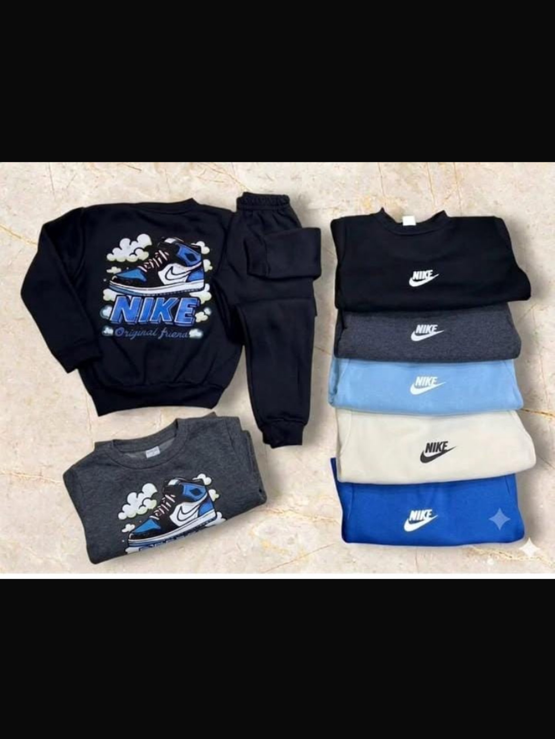 Conjunto dd moletom nike juvenil