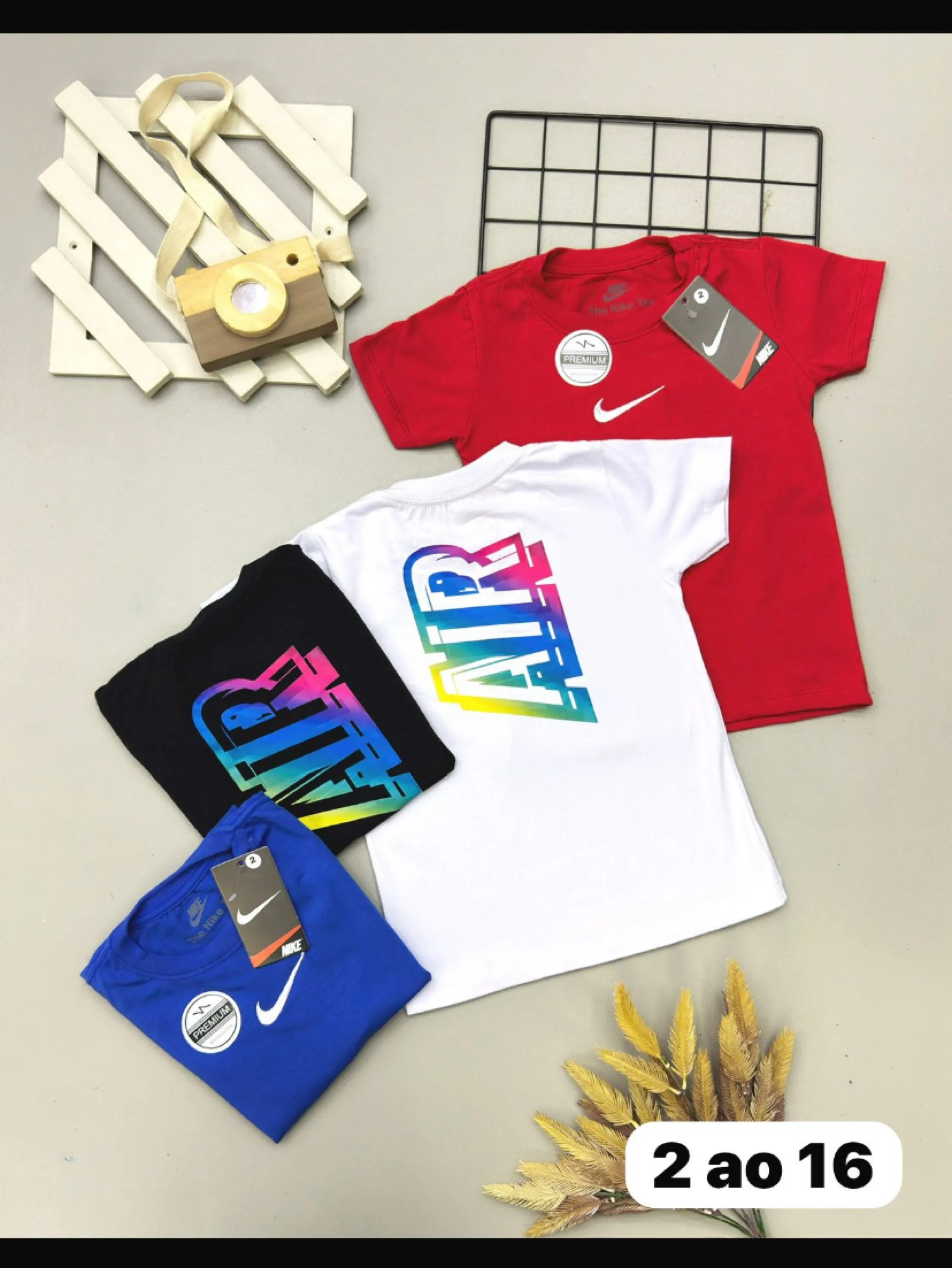 Camiseta Nike manga curta infantil/juvenil