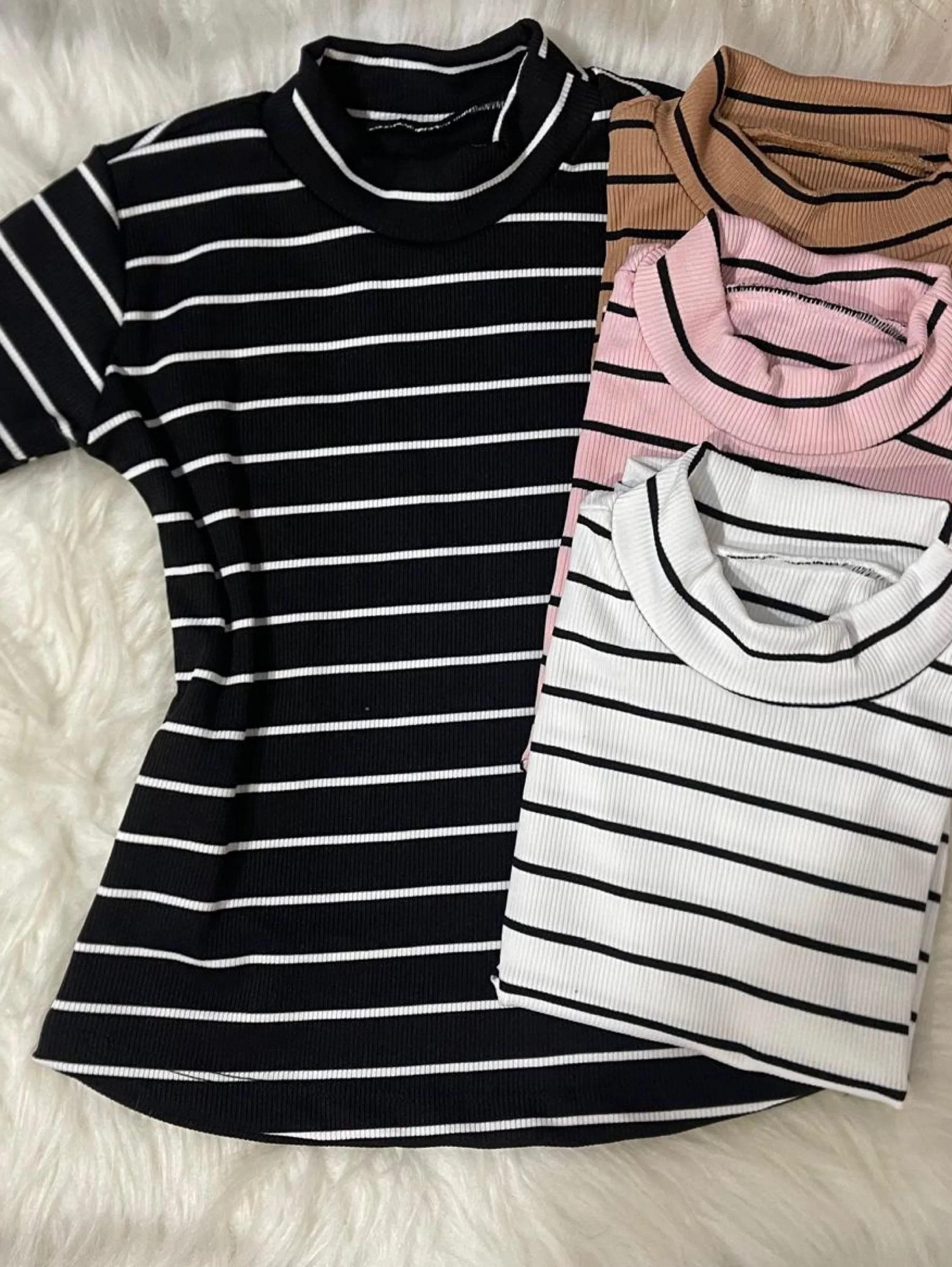 Blusinha manguinha com gola infantil /juvenil