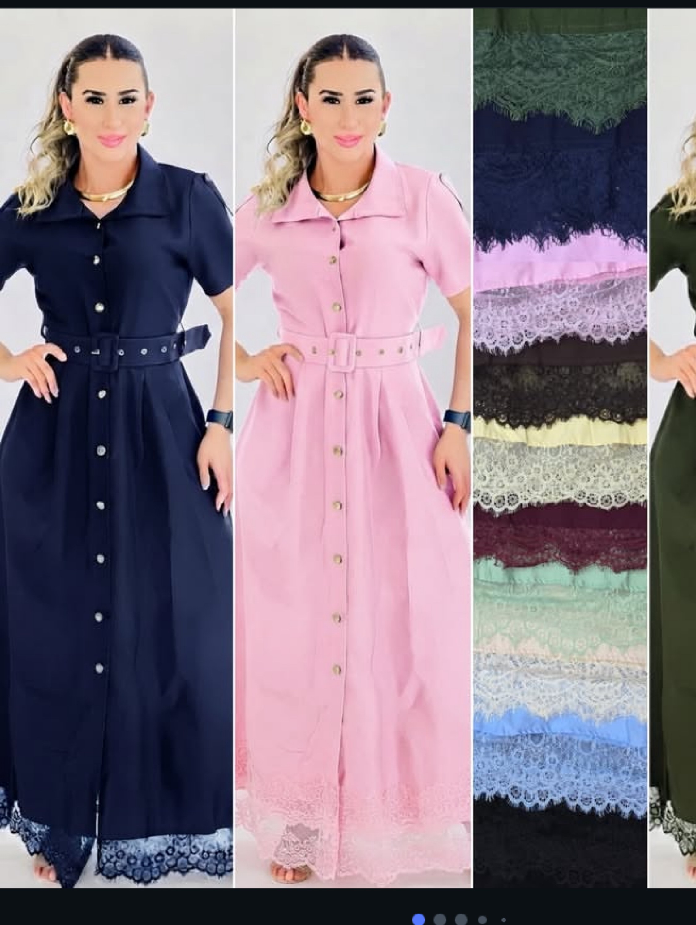 Vestido Chamise longo