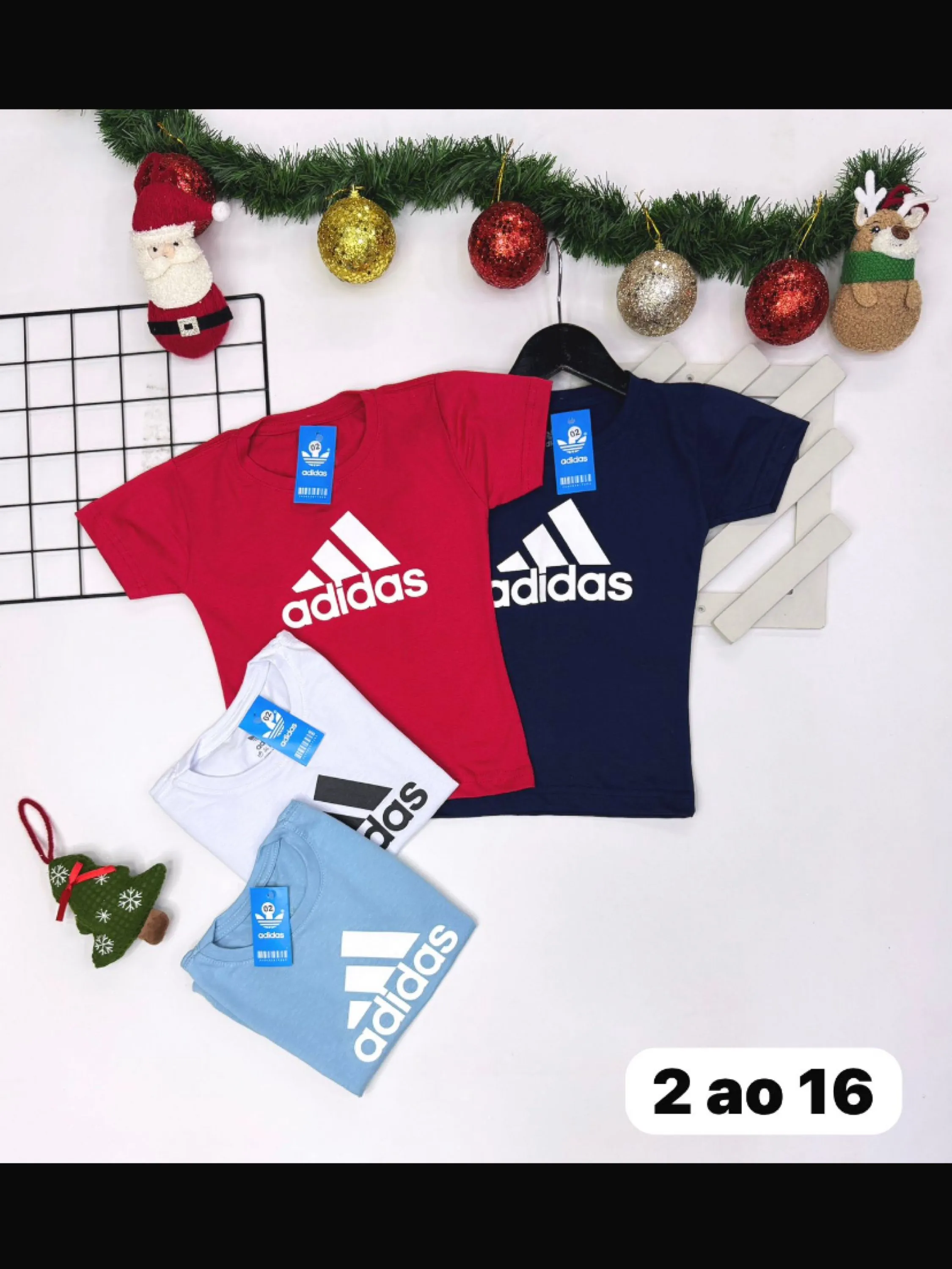 Camiseta Adidas infantil/juvenil