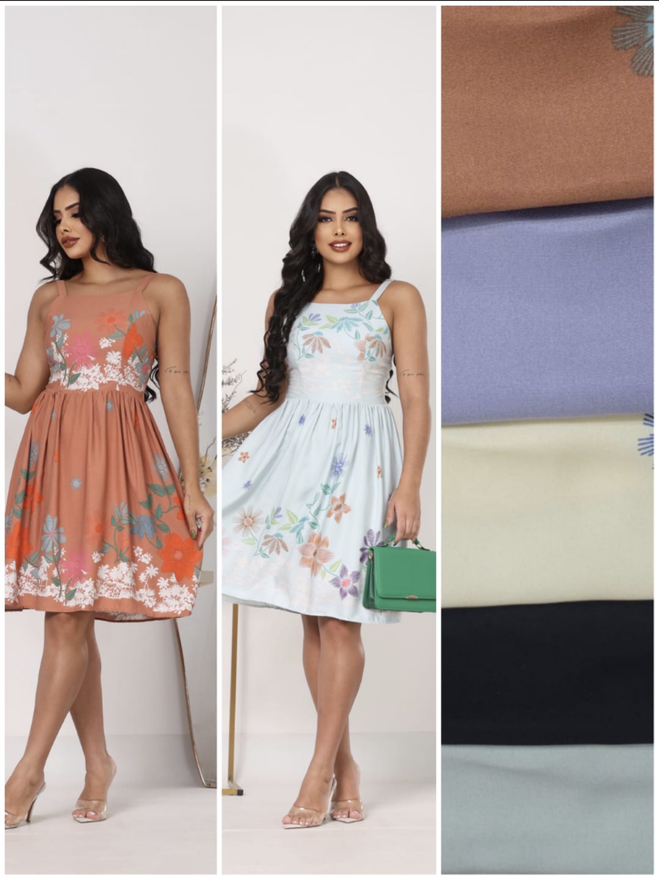 Vestido curto Elena Slim