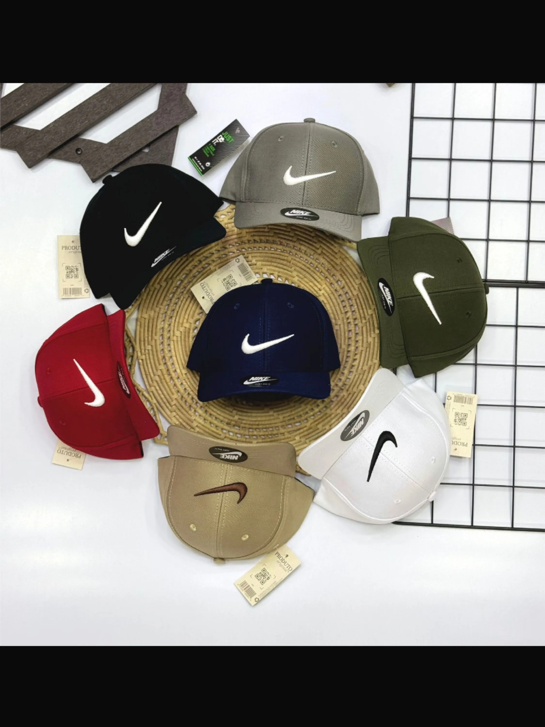 Boné Nike  infantil linha premium tamanho único veste de 5 a 10 anos