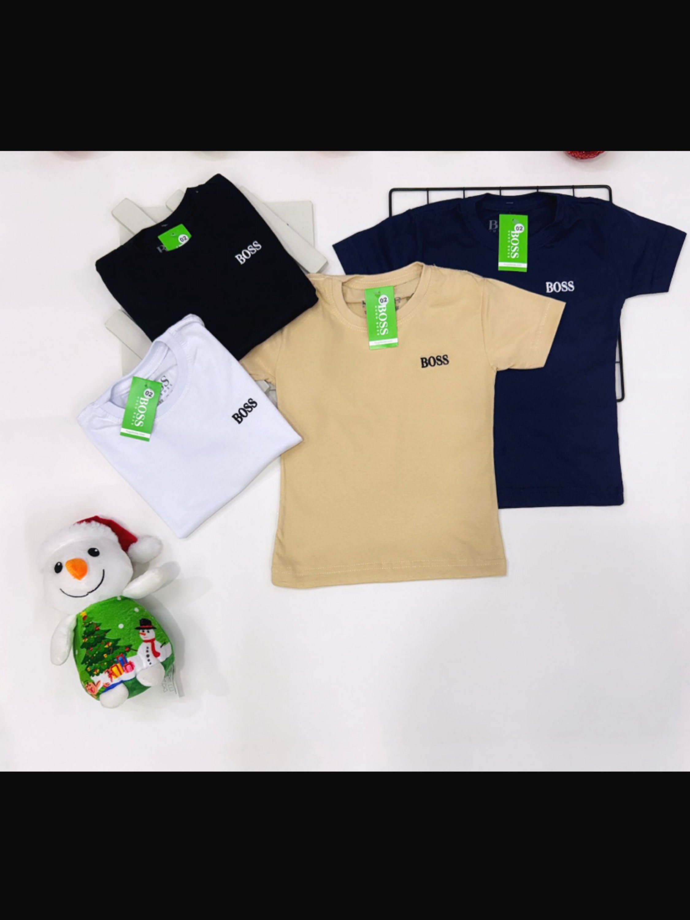 Camiseta Boss infantil/juvenil