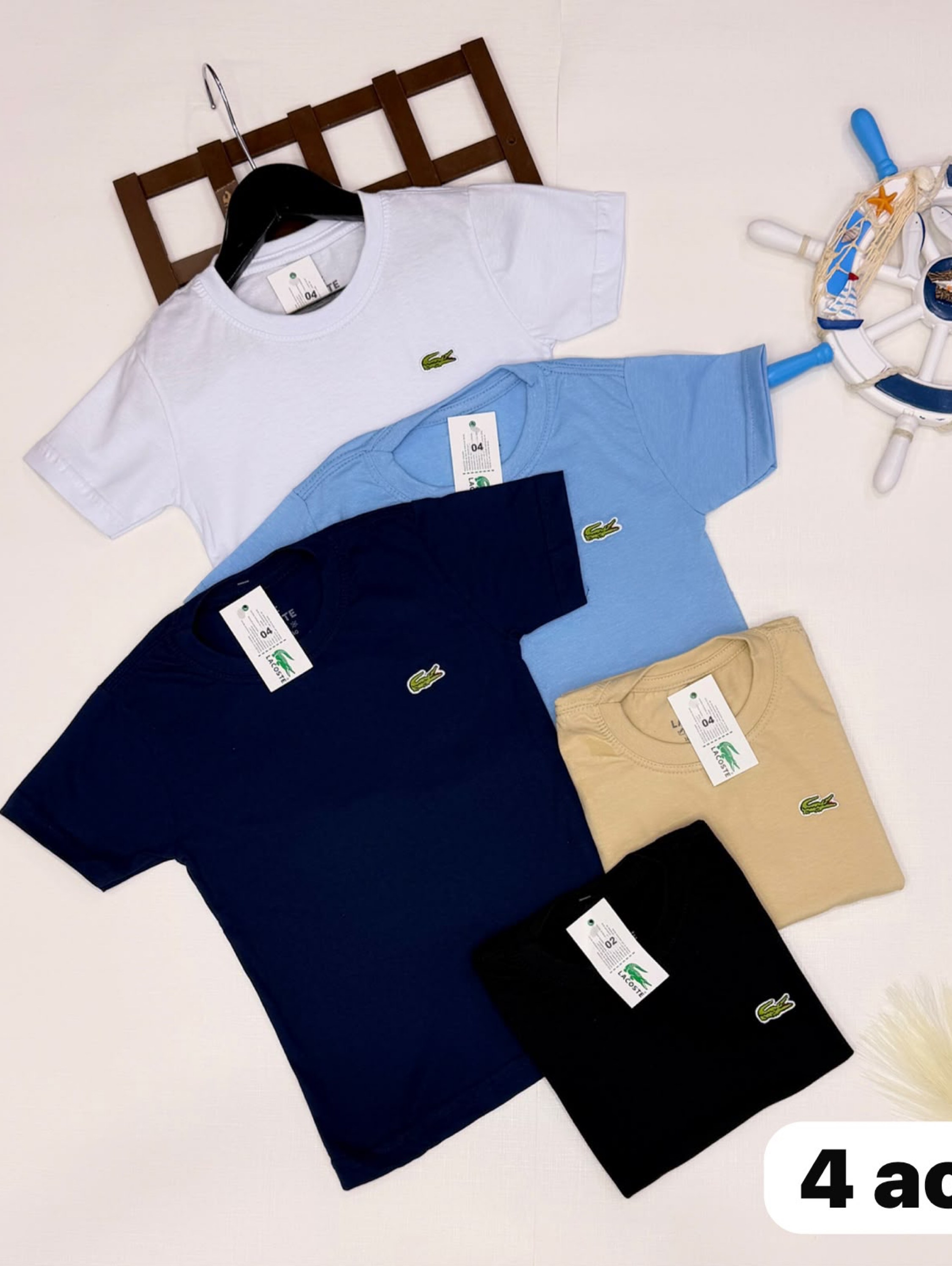 Camiseta Lacoste infantil/juvenil