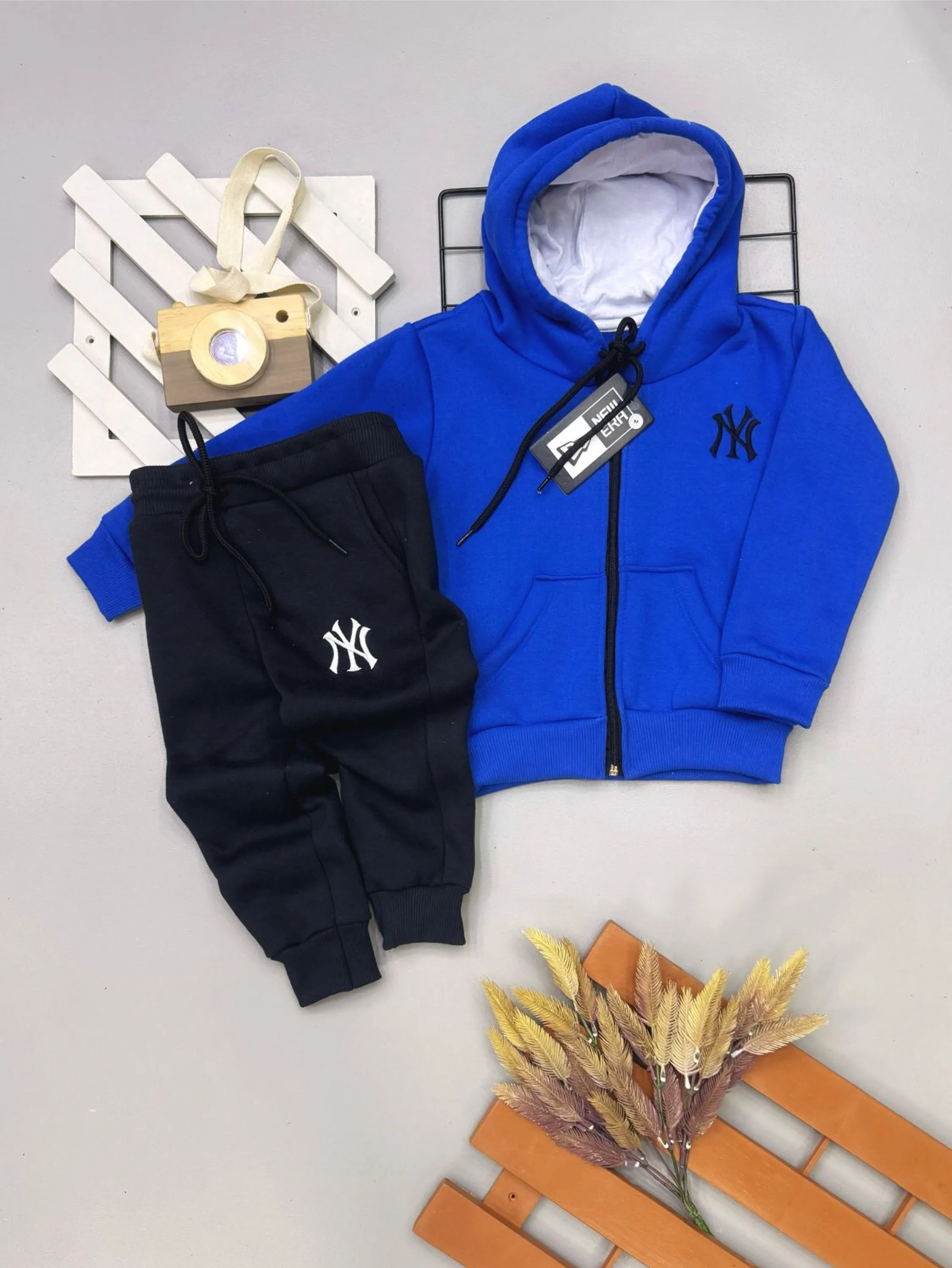 Conjunto de moletom 3 cabos forrado