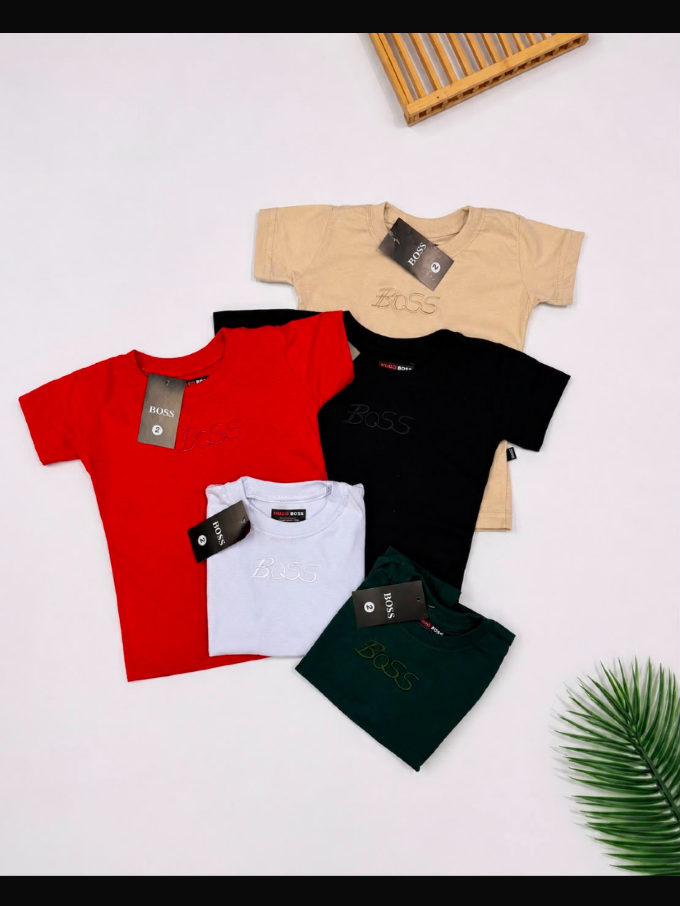 Camiseta Boss infantil/juvenil
