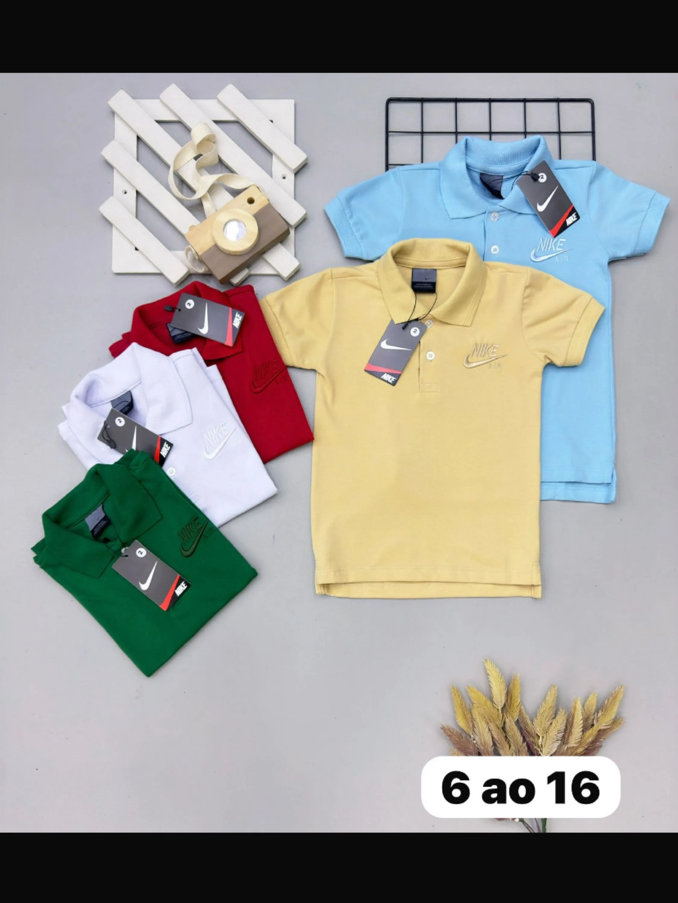 Camiseta polo nike infantil /juvenil