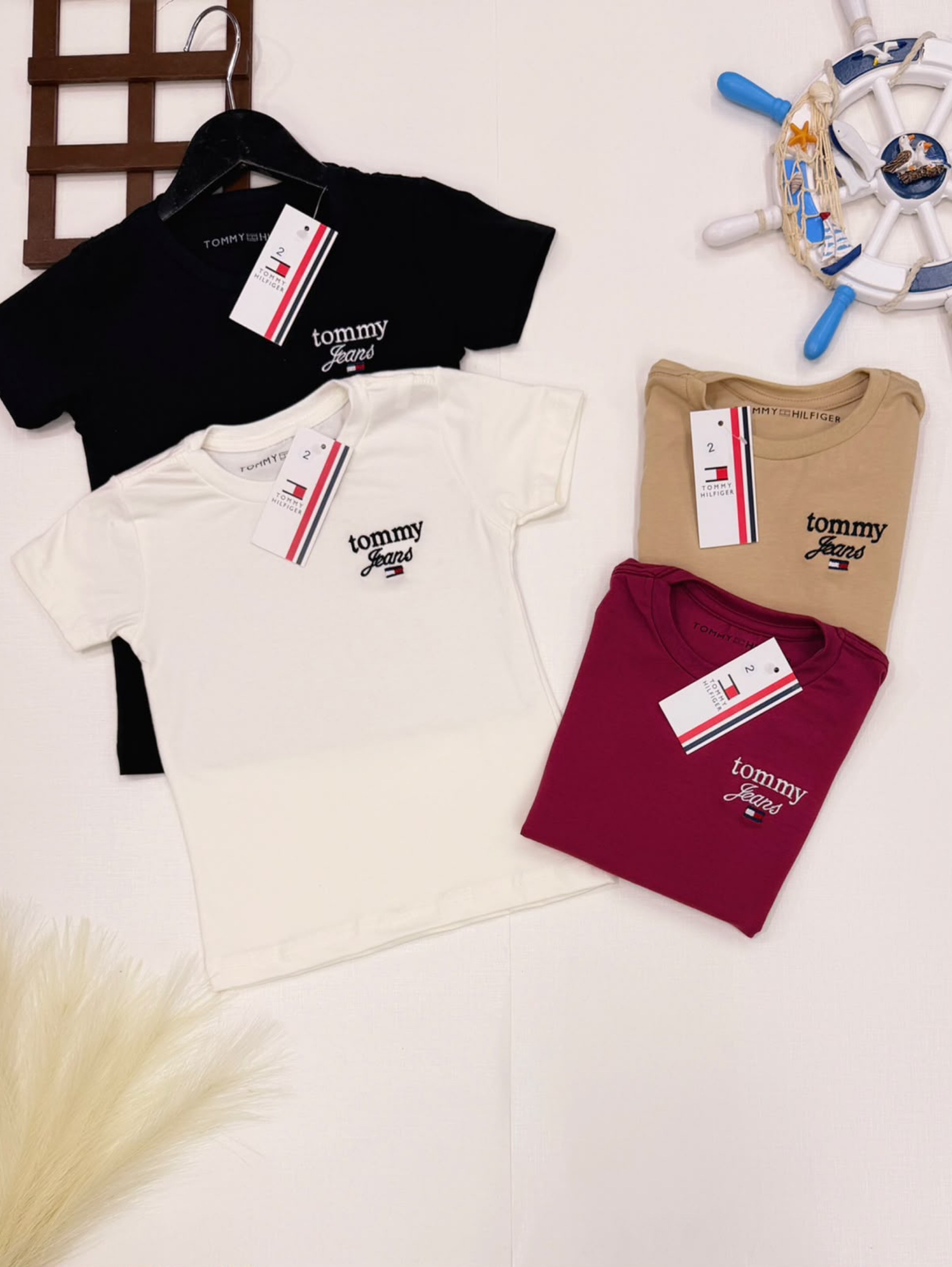 Camiseta Tommy infantil/uuvenil