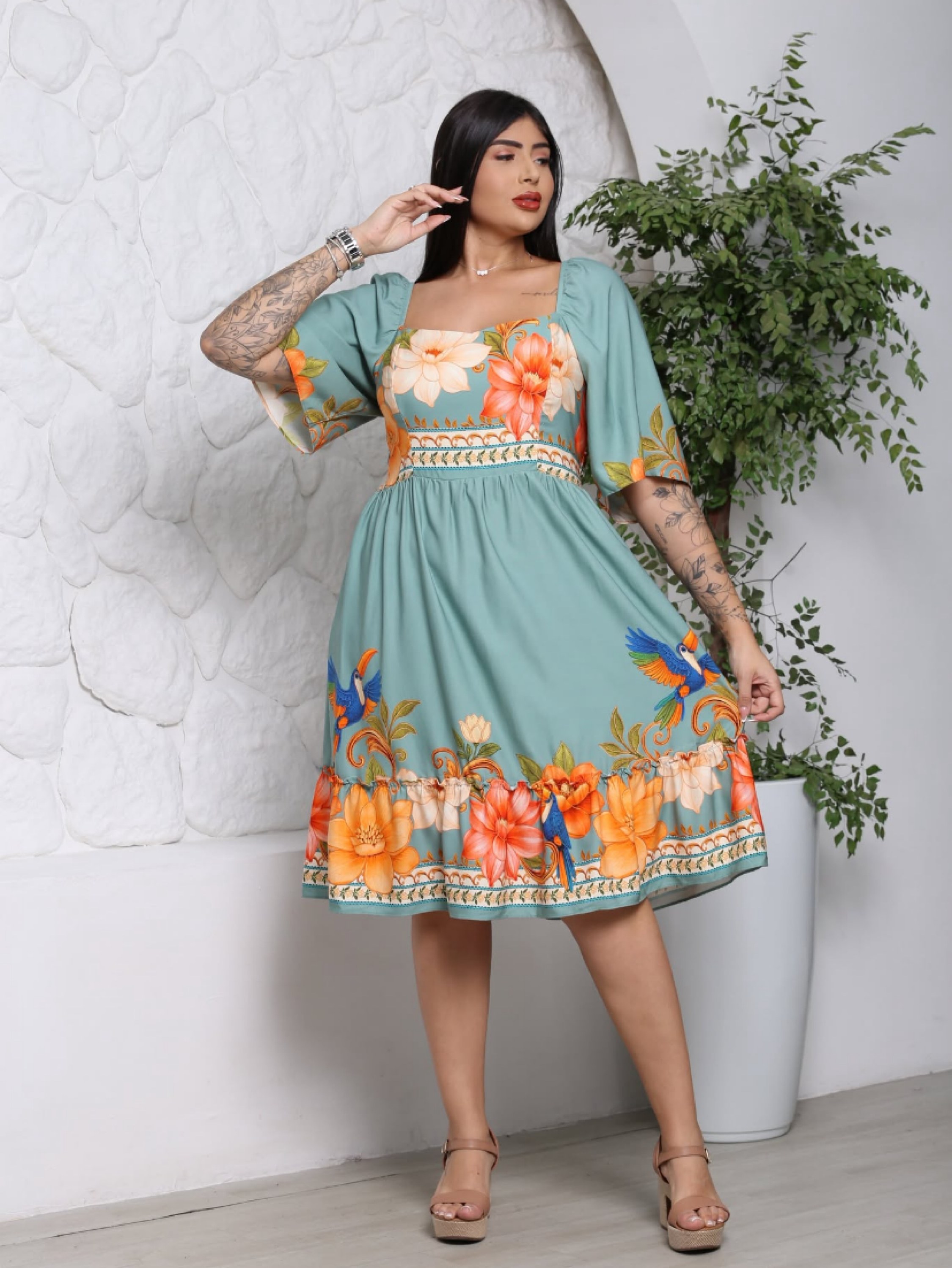 Vestido Laís Plus size