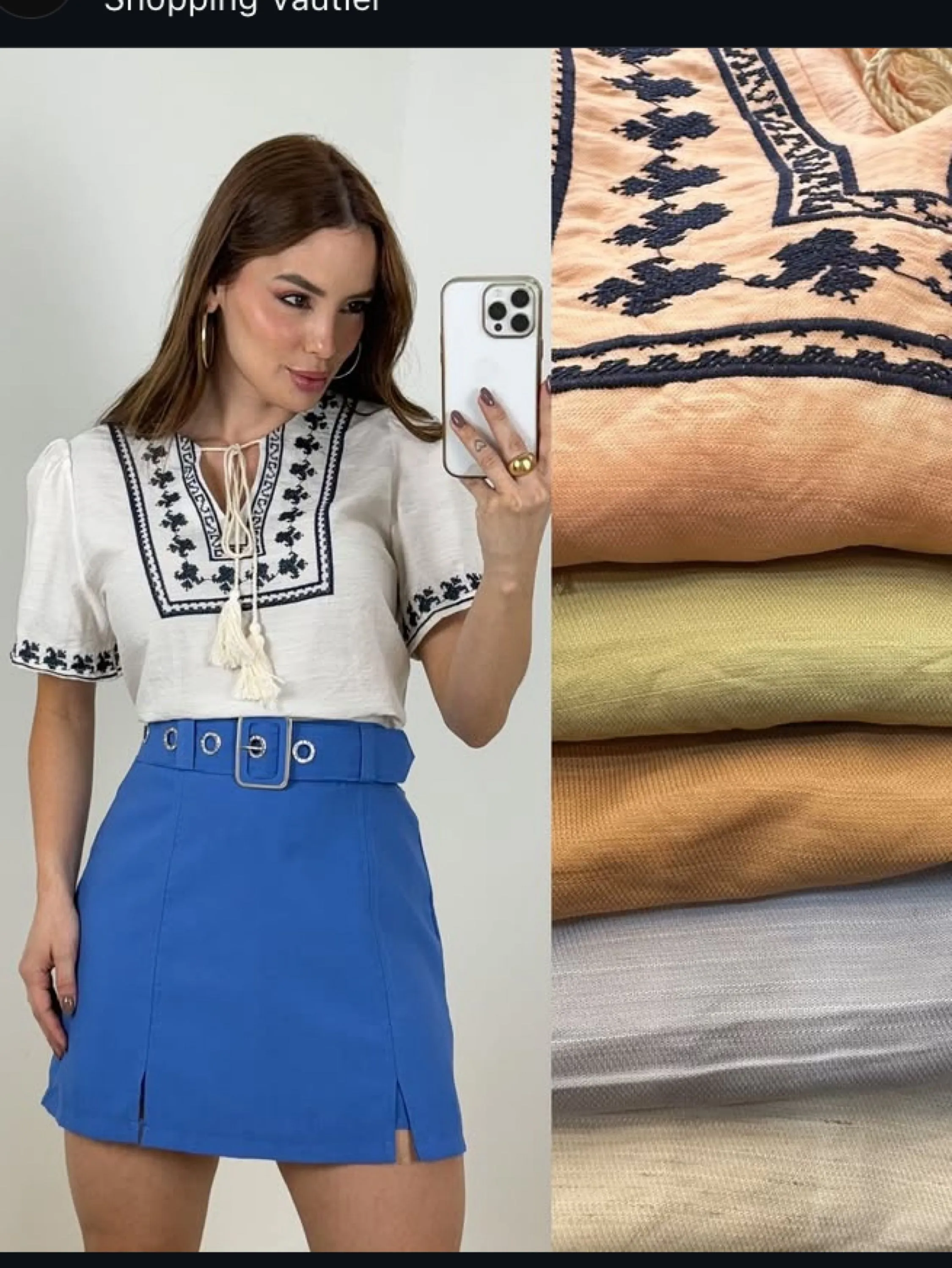 Bata tecido viscolinho veste até 40
