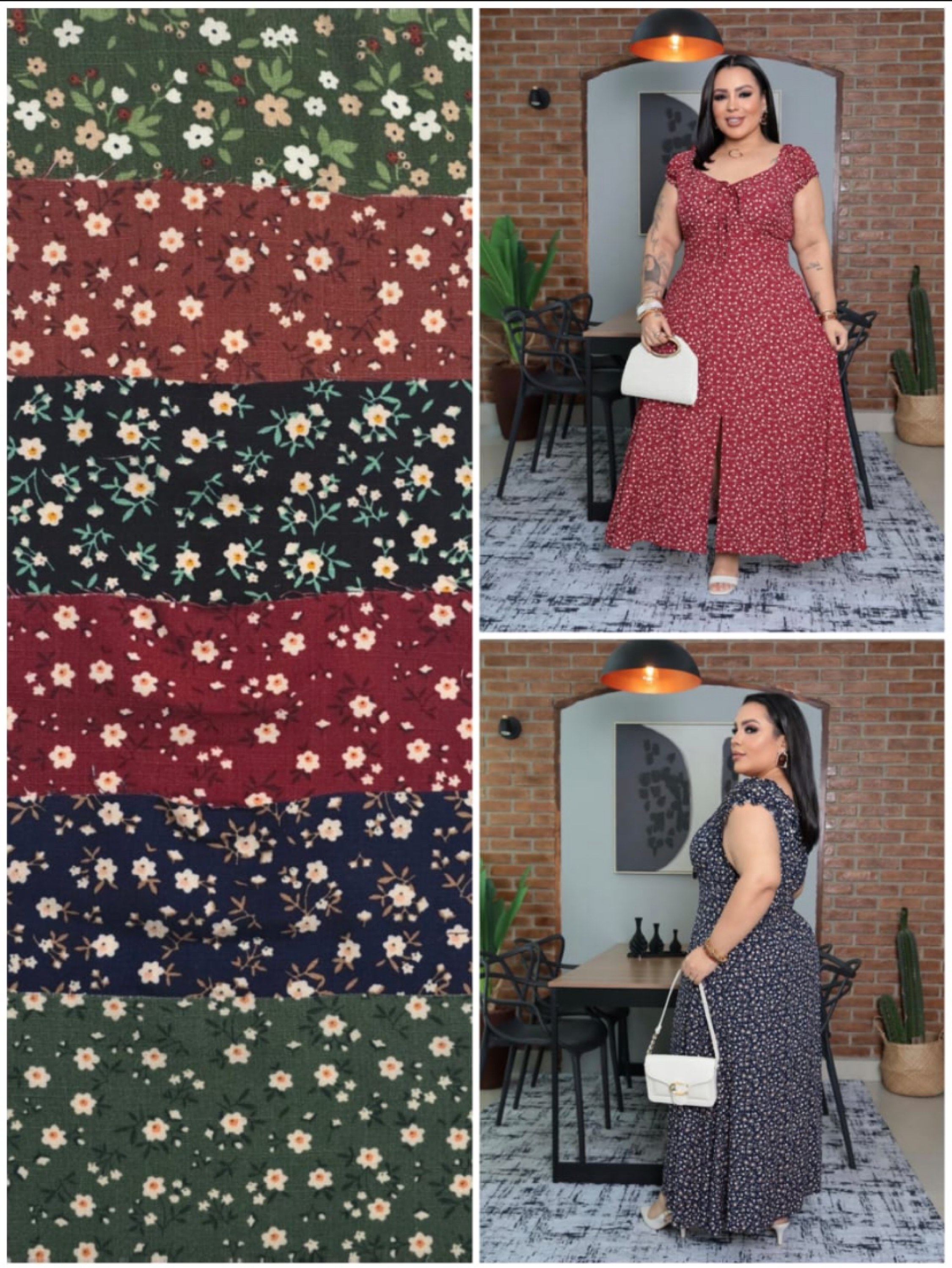 Vestido Raisa Plus size