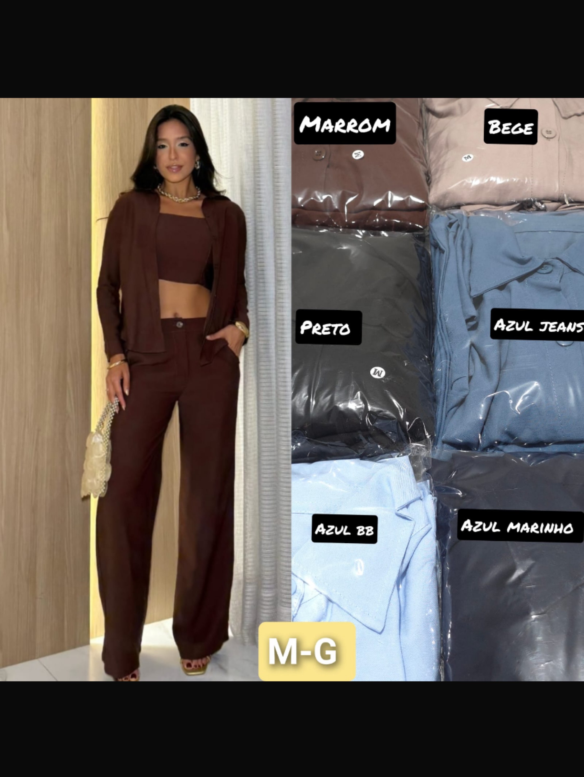 Conjunto Luna 3 peças