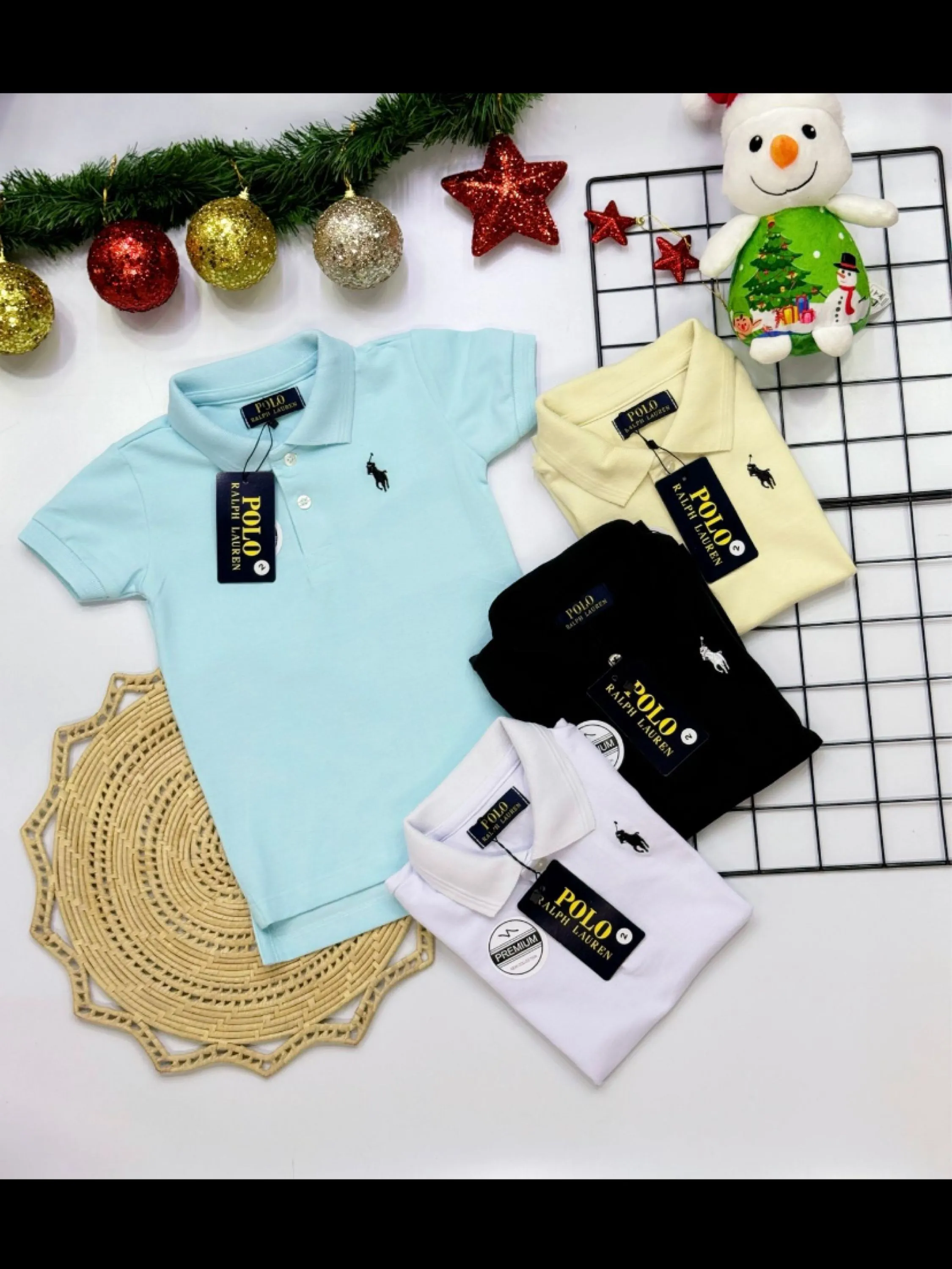 Camiseta Polo infantil /juvenil linha premium