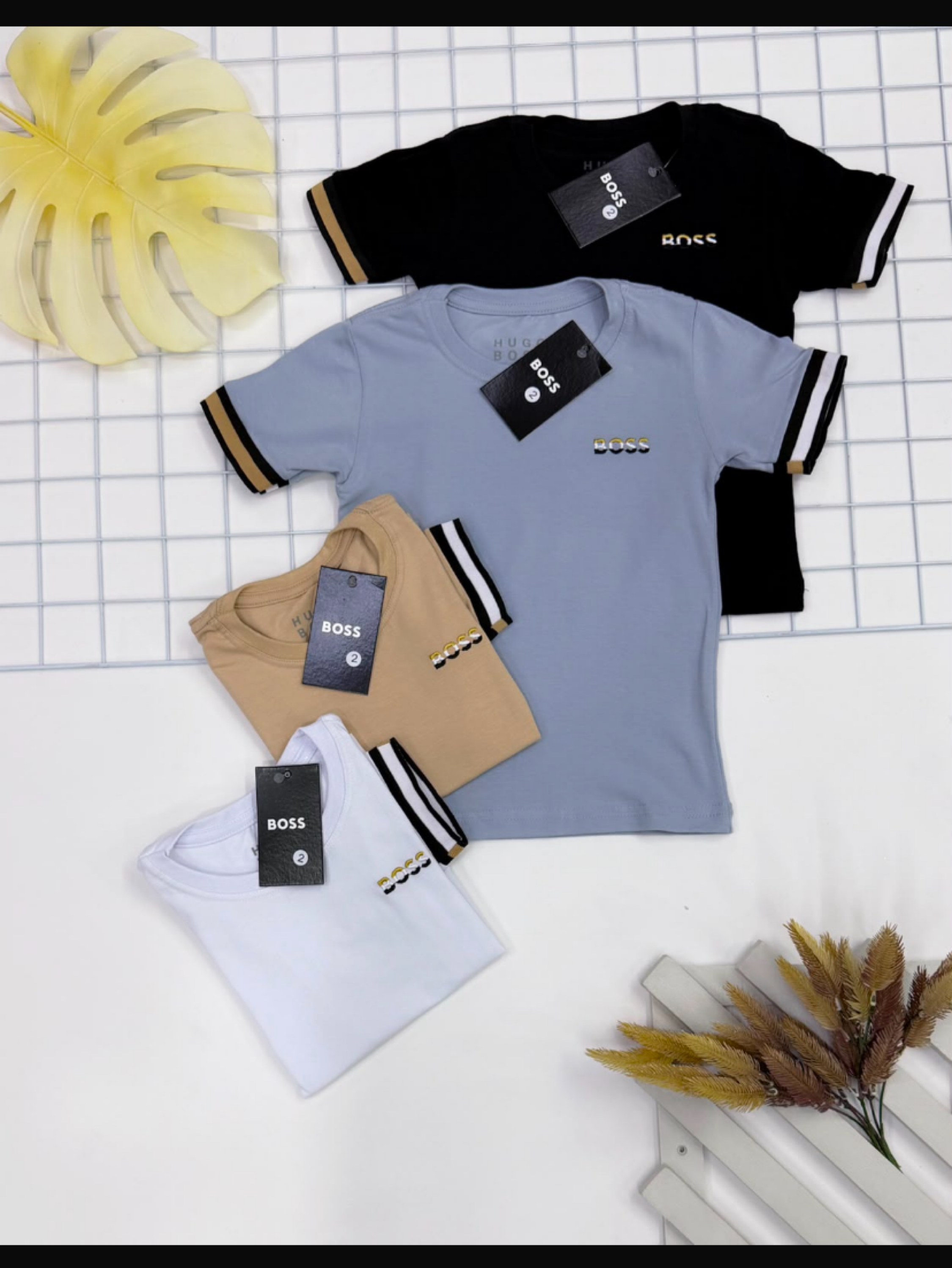 Camiseta Boss infantil/juvenil