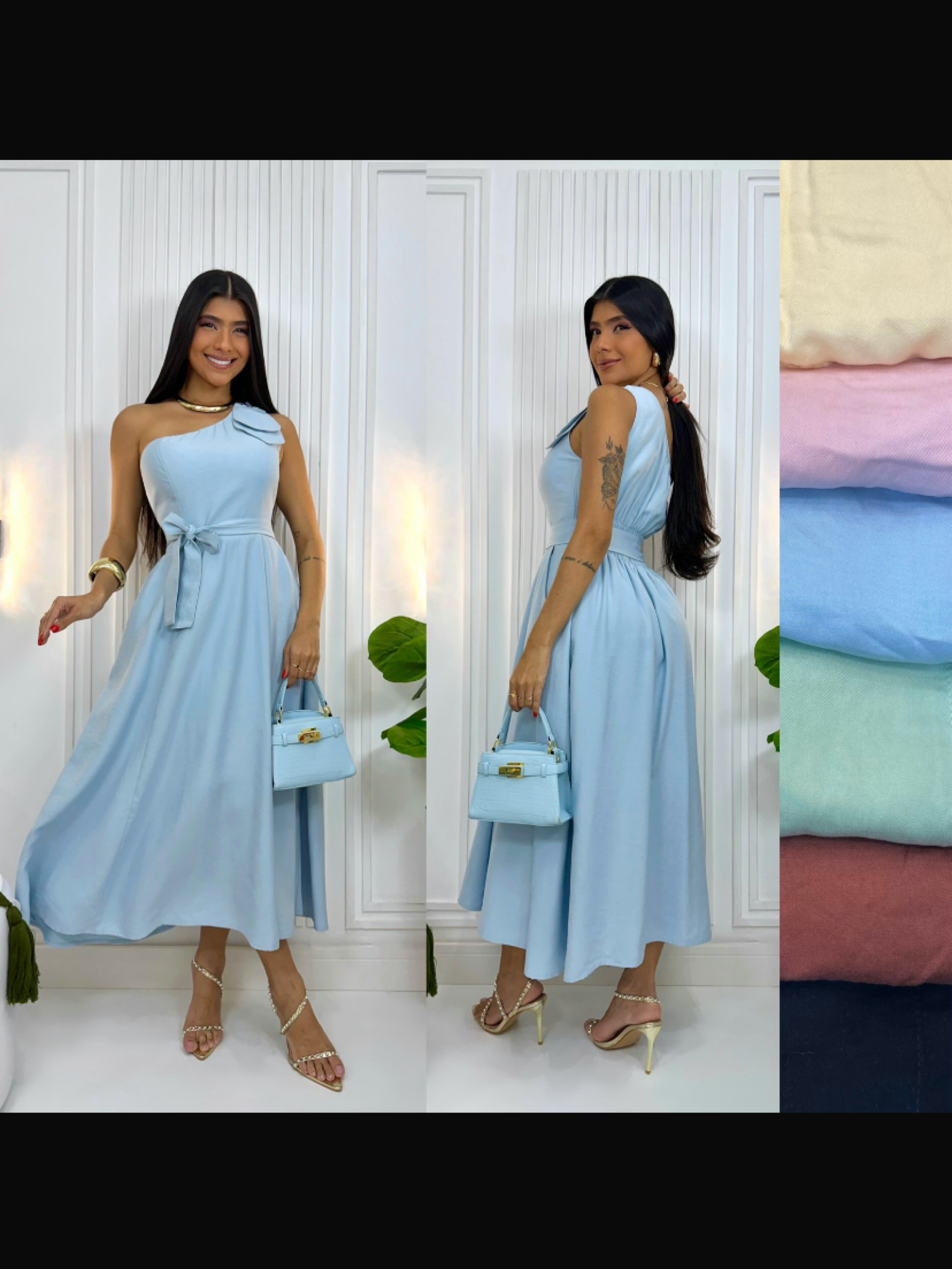 Vestido folha
