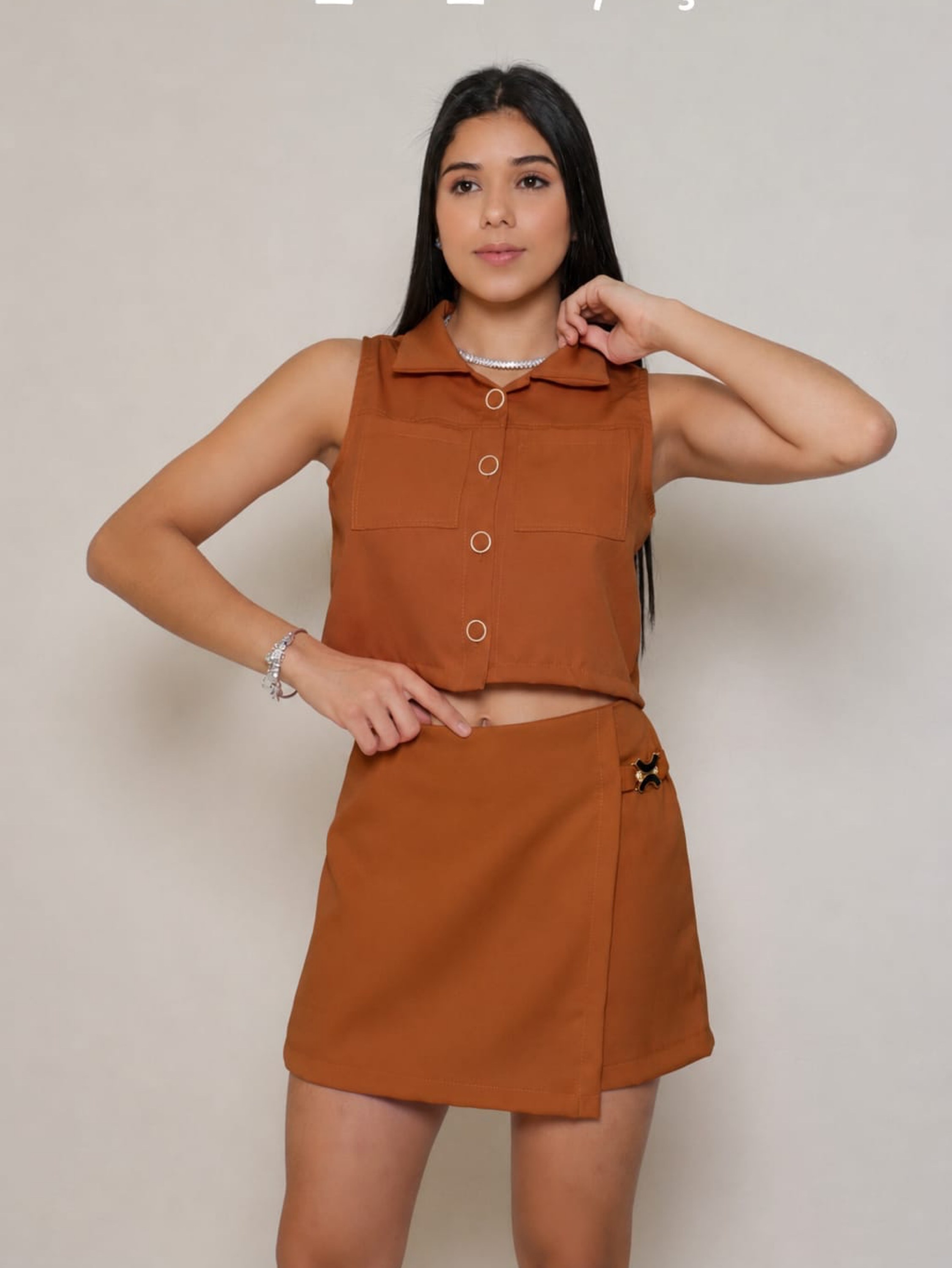 Conjunto fivela juvenil
