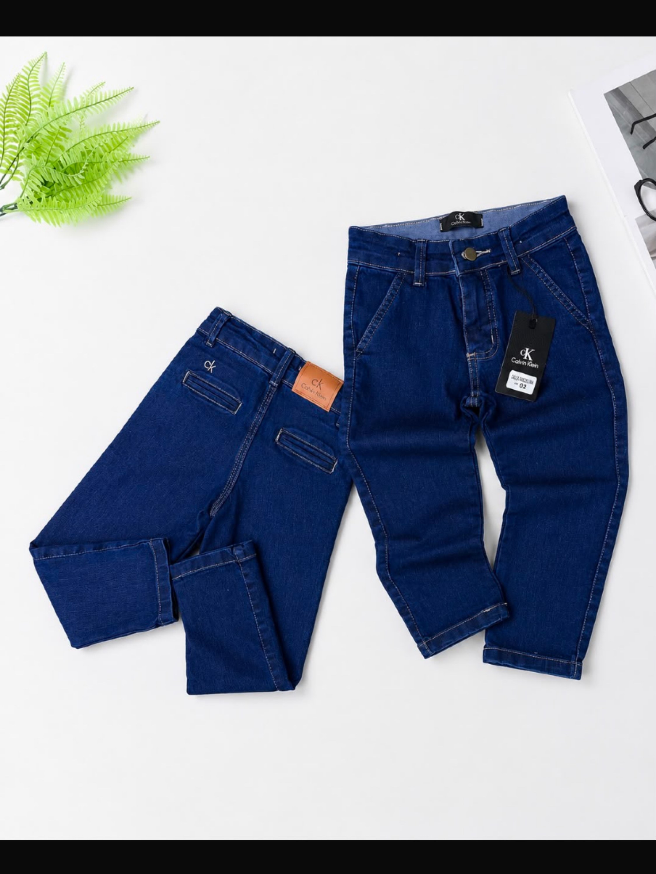 Calça jeans Calvin Klein infantil /juvenil