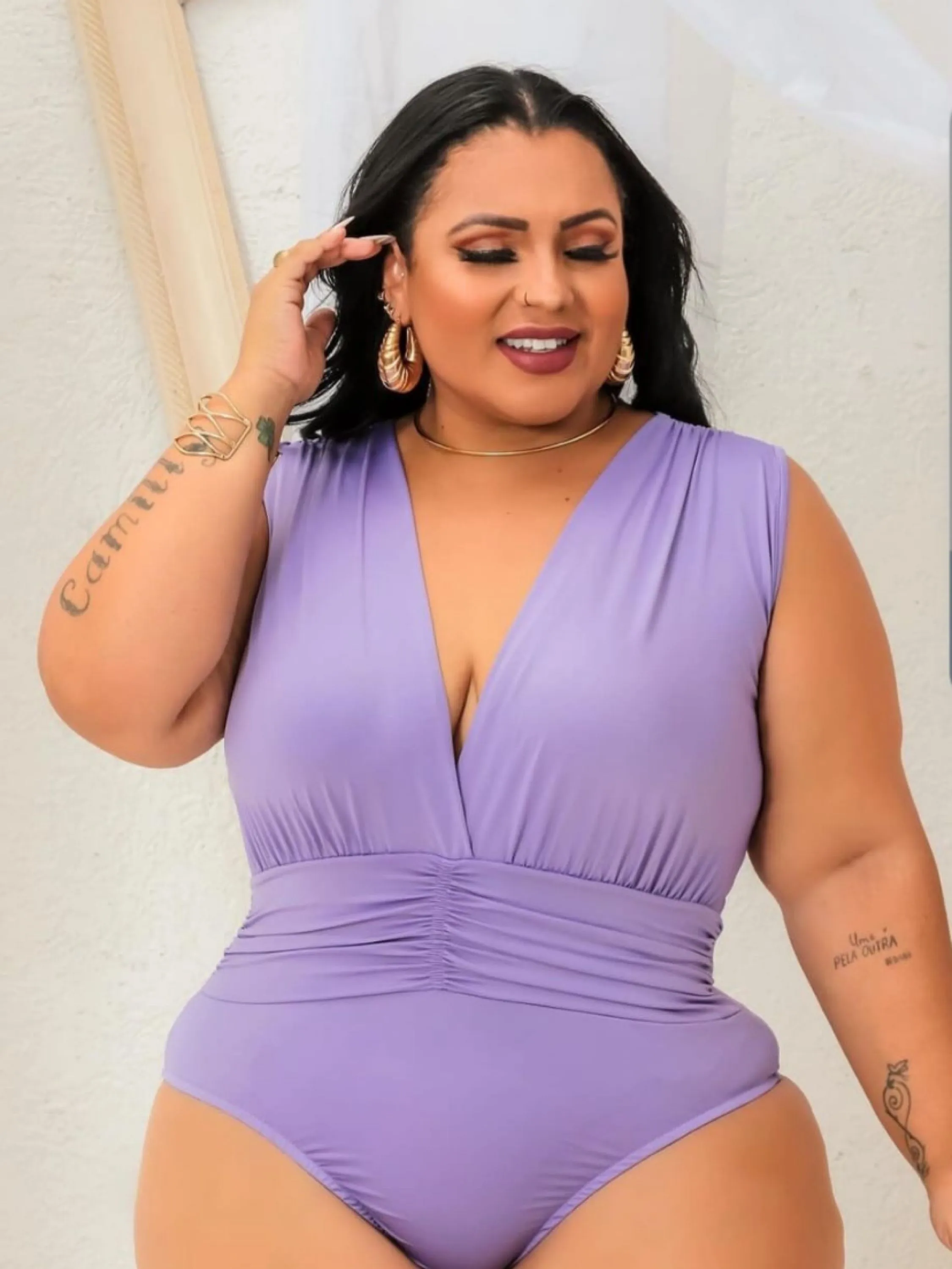 Body regata tecido viscolycra  tamanho único  plus size veste até 50