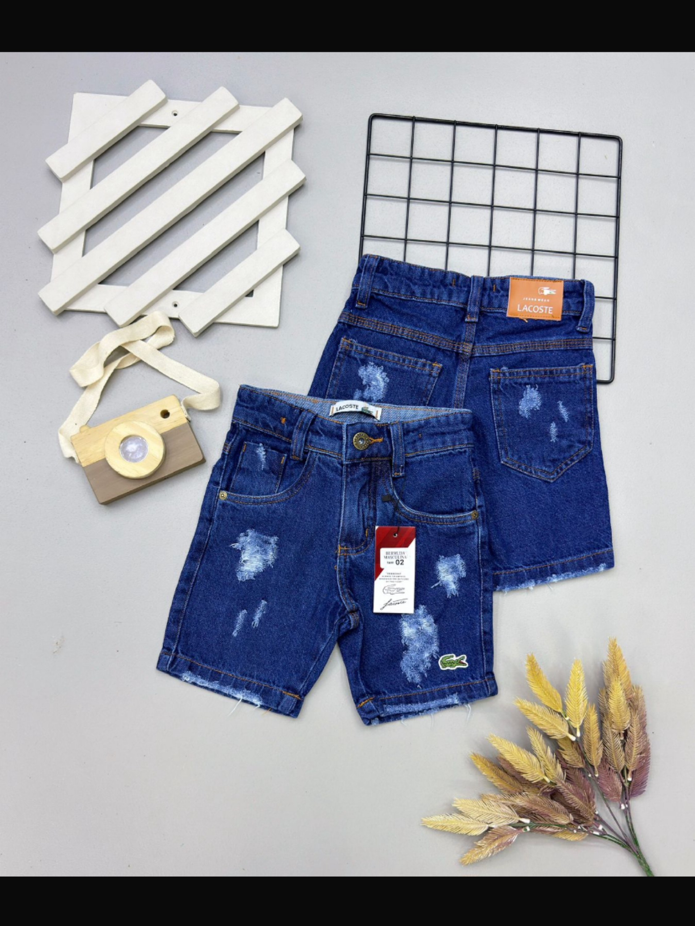 Bermuda jeans Nike infantil/juvenil