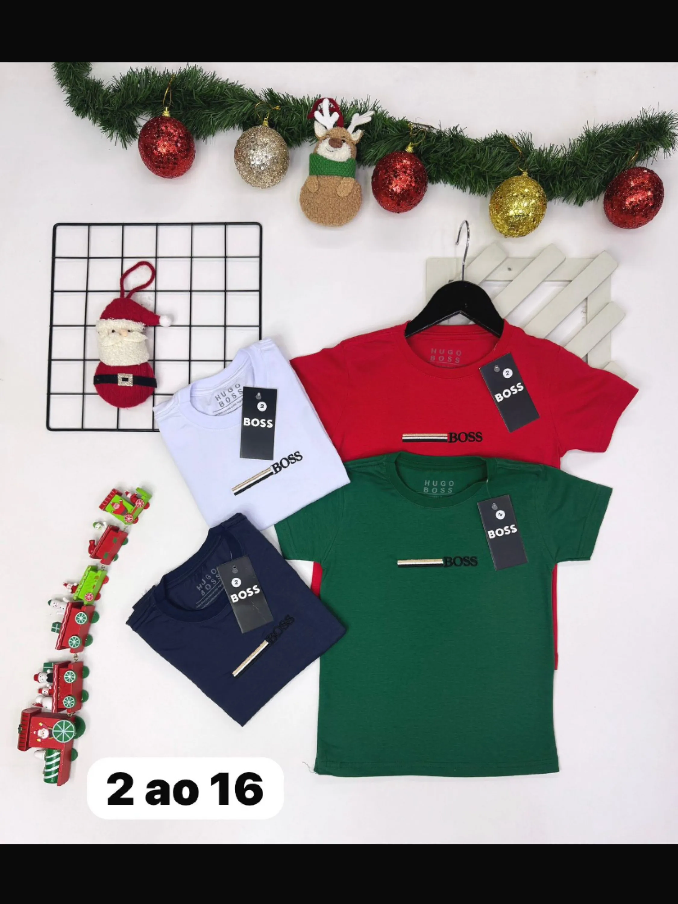 Camiseta tommy infantil /juvenil malha peruana