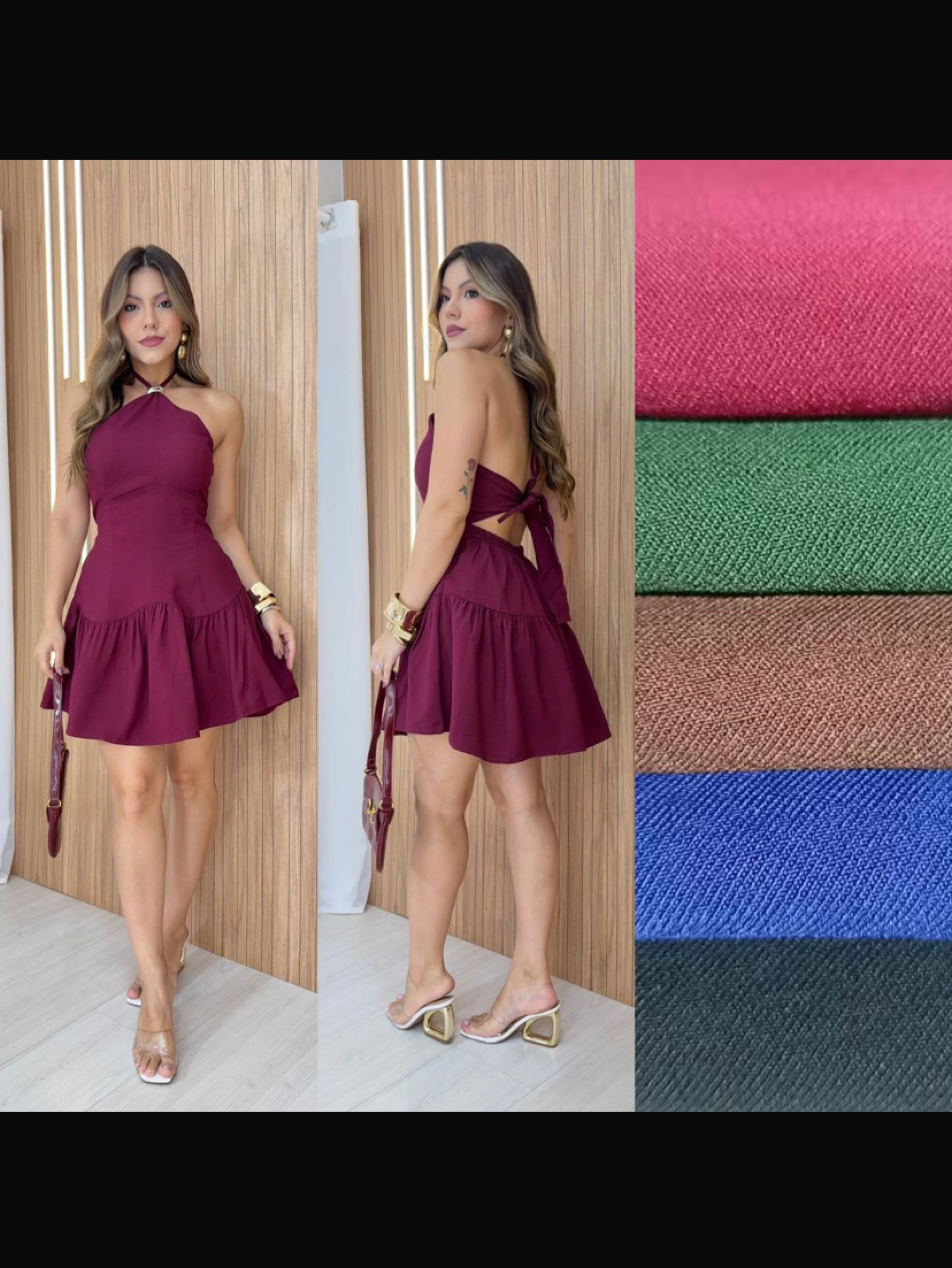 Macaquinho shorts saia