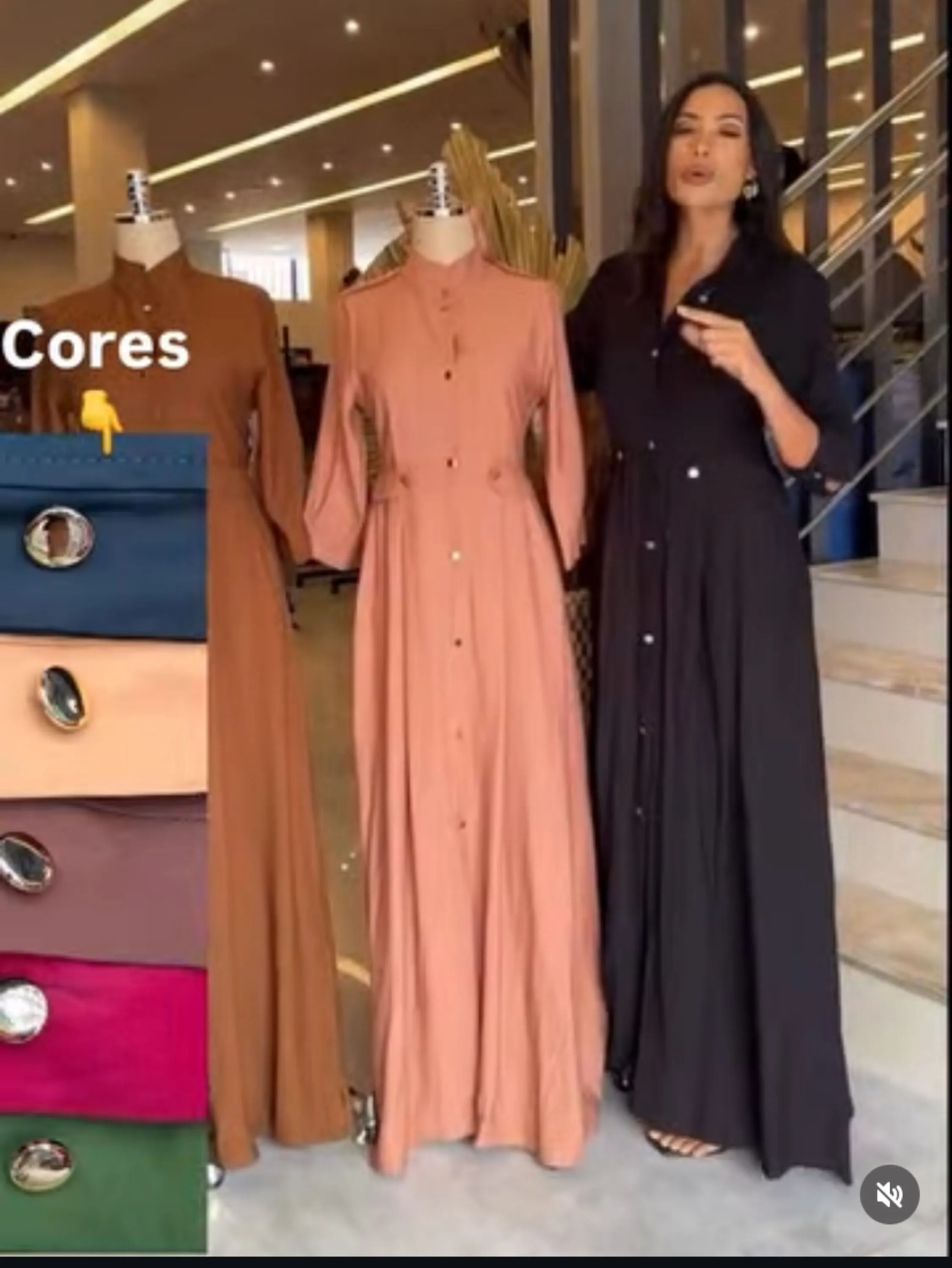 Vestido longo tecido sensorial tamanho único