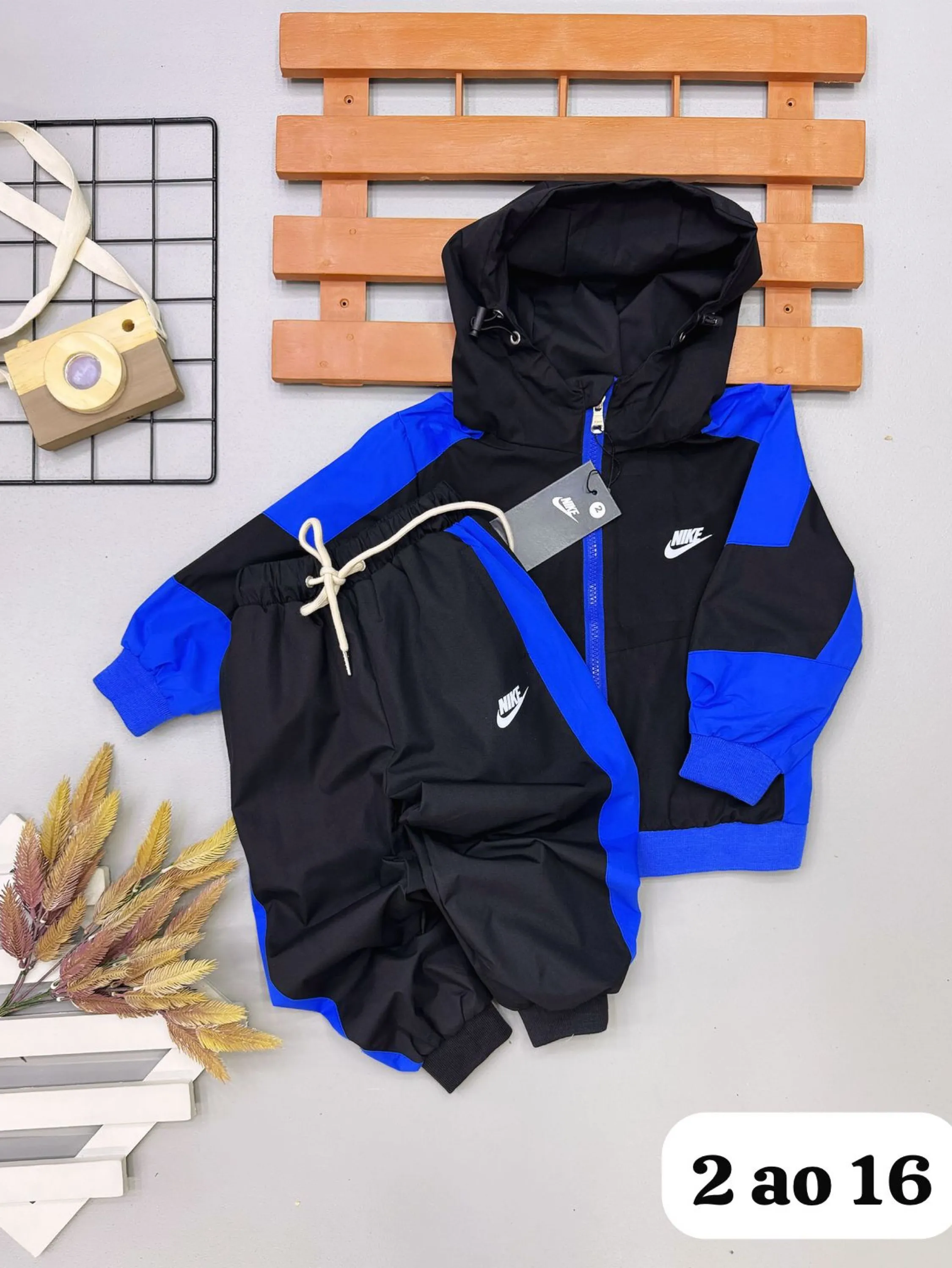 Conjunto tactel nike infantil/juvenil