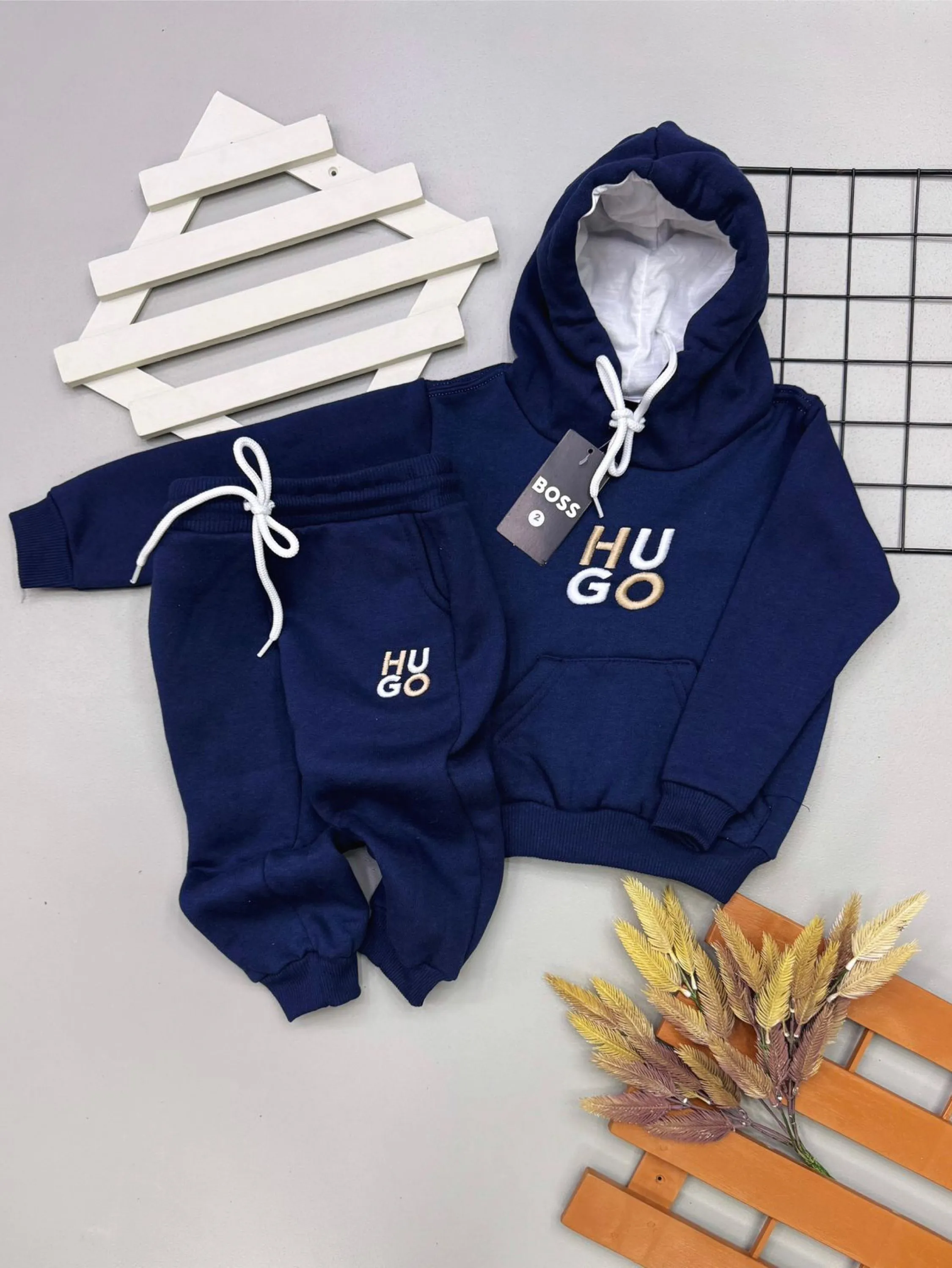Conjunto moleton Boss 3 cabos infantil /juvenil