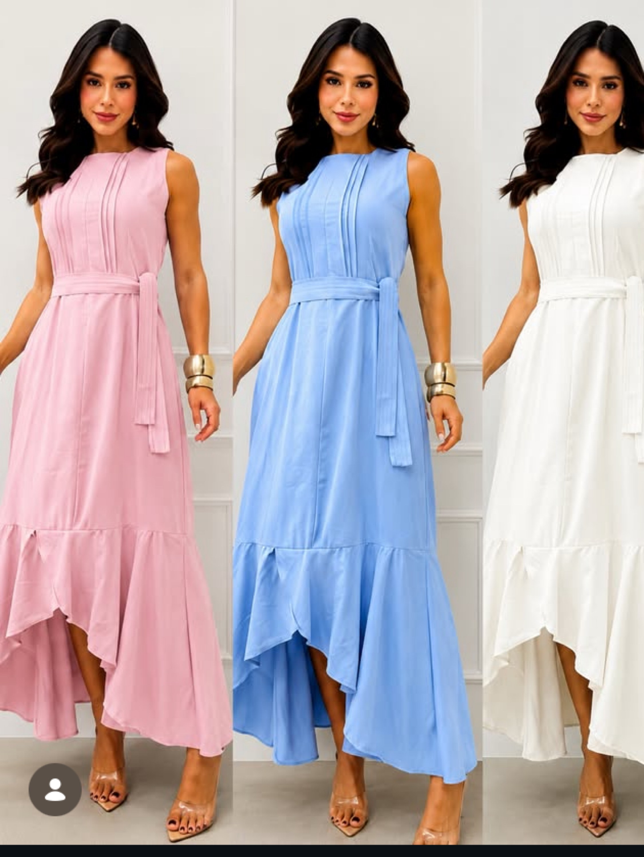 Vestido longuete