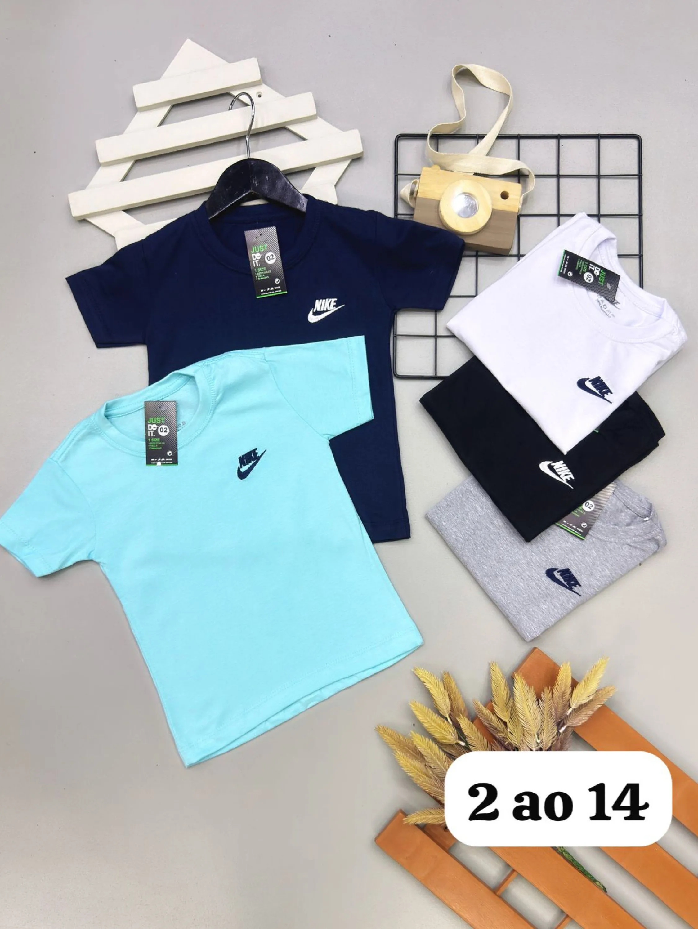 Camiseta nike 100%algodao infantil/juvenil