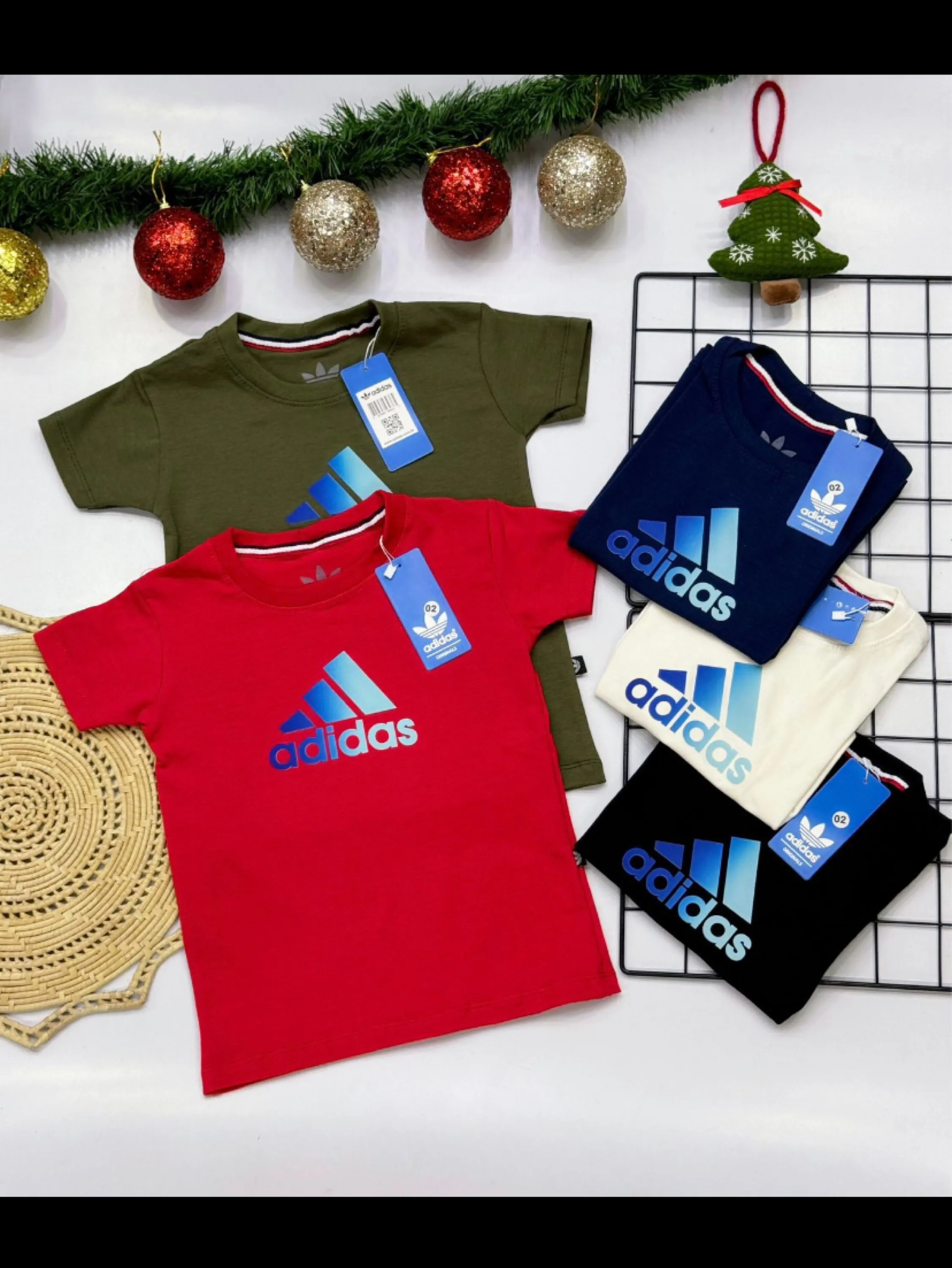 Camiseta adidas infantil /juvenil malha peruana