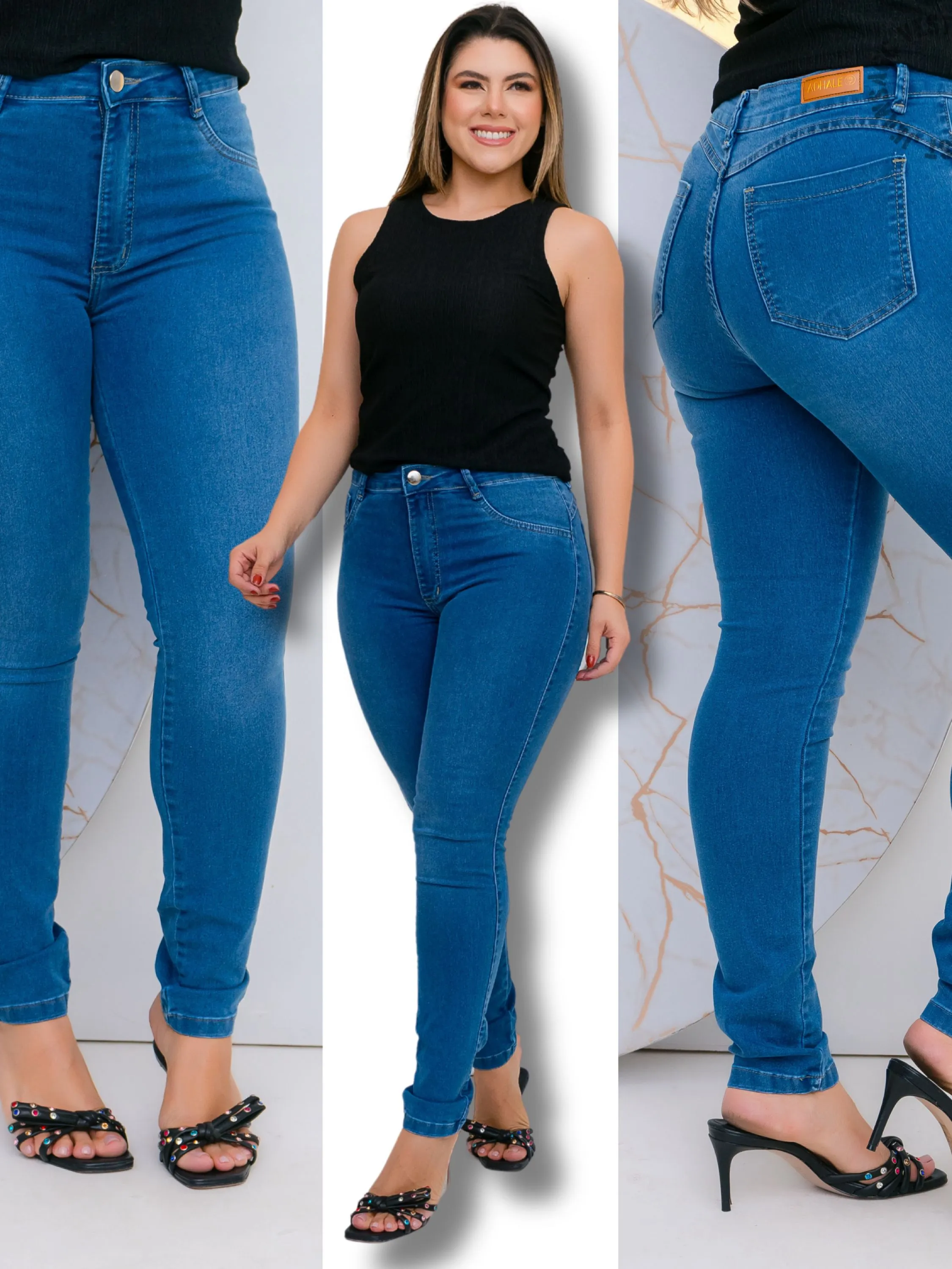 Calça Jeans Feminina - Cigarrete