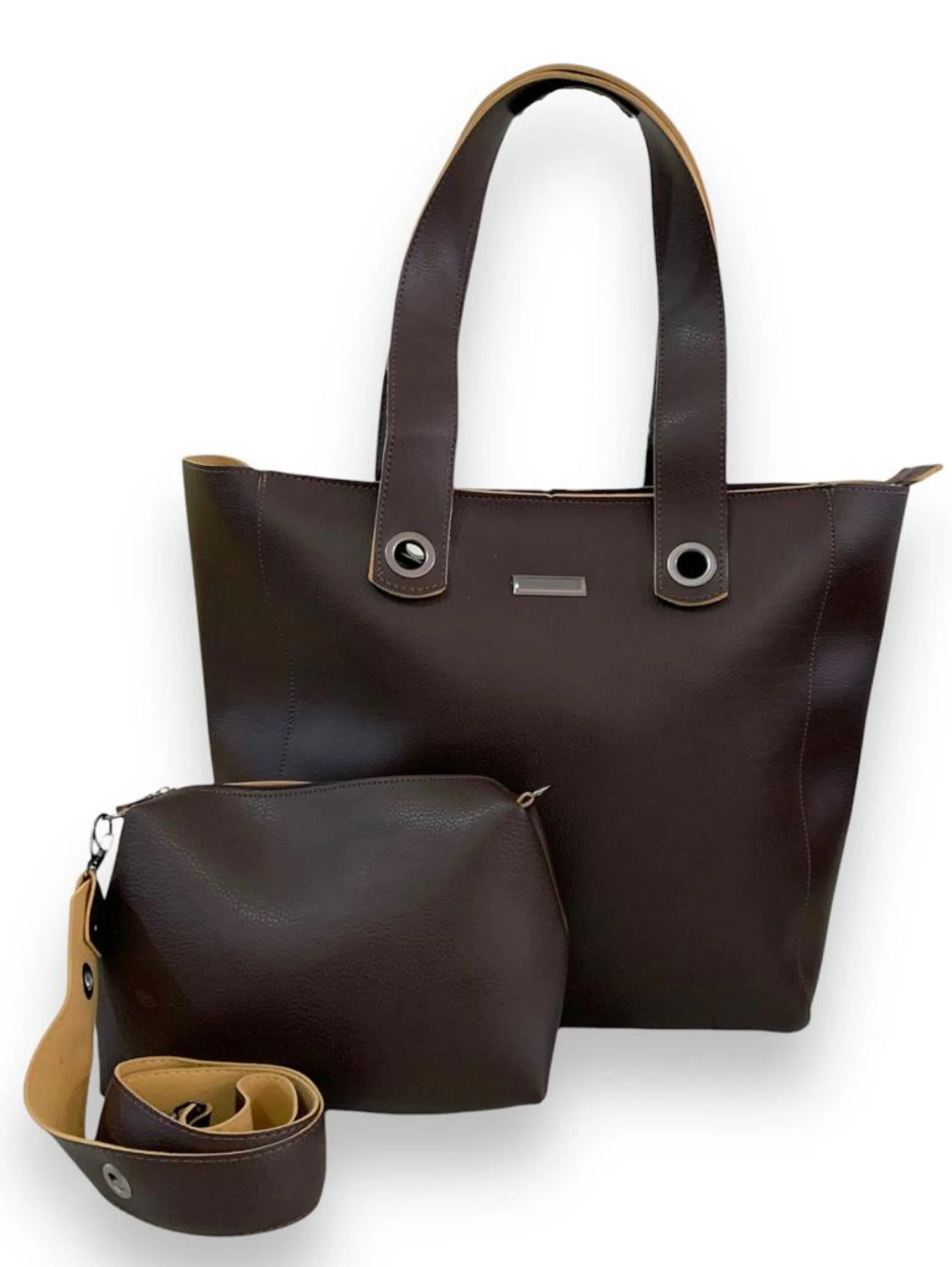 Bolsa Feminina Saco Kit Bolsa Grande com Necessaire