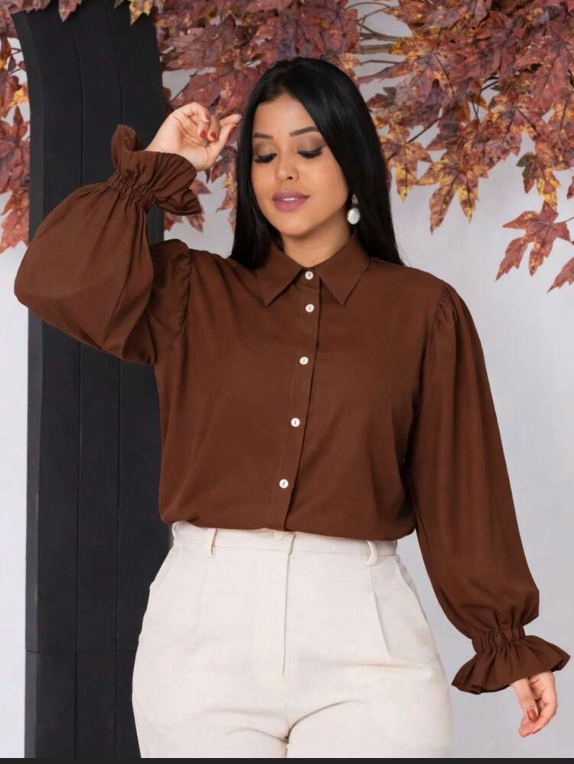 Blusa Social Carmem