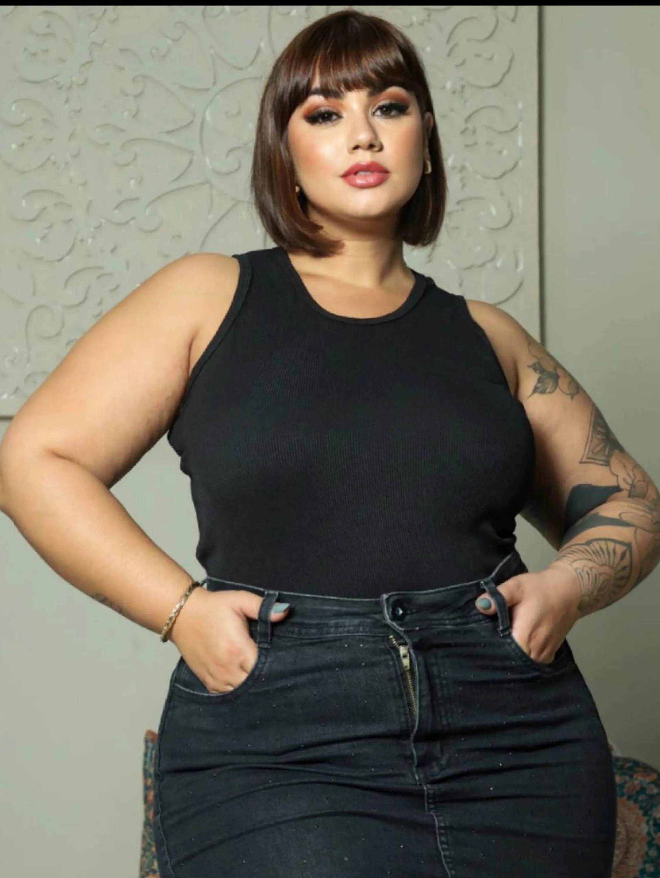 Blusa Ribana Plus Size