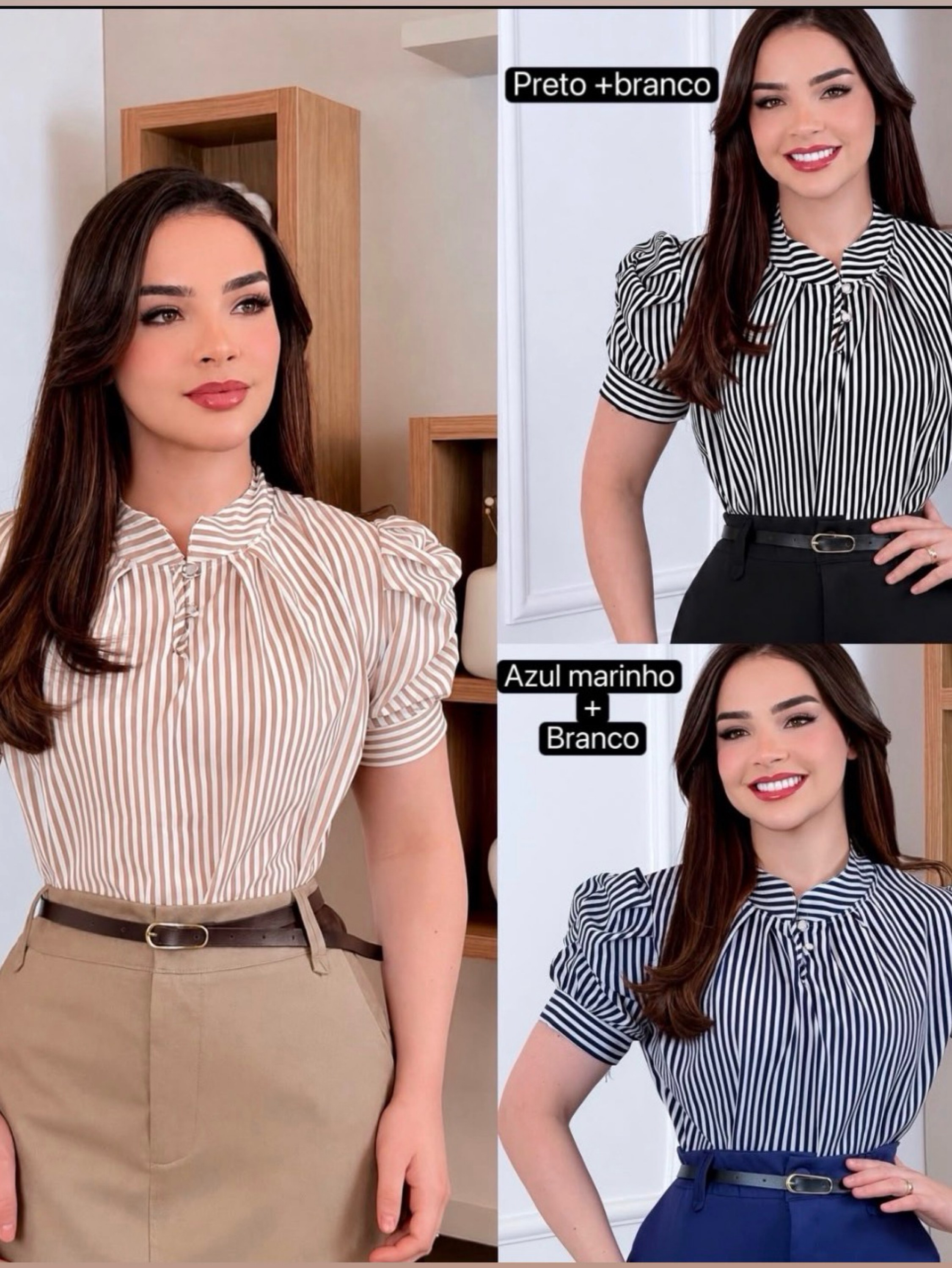 Blusa listrada