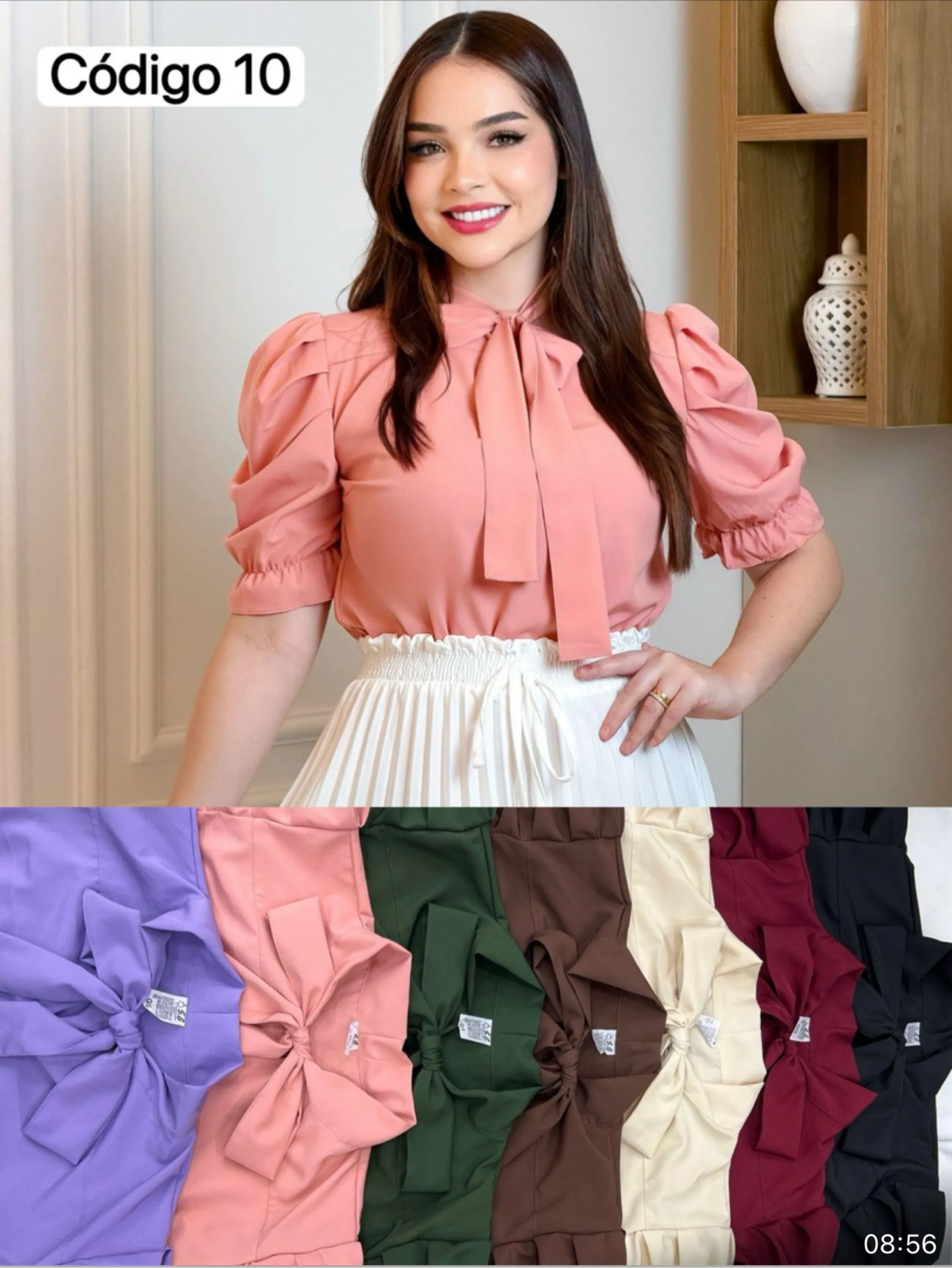 Blusa romantica